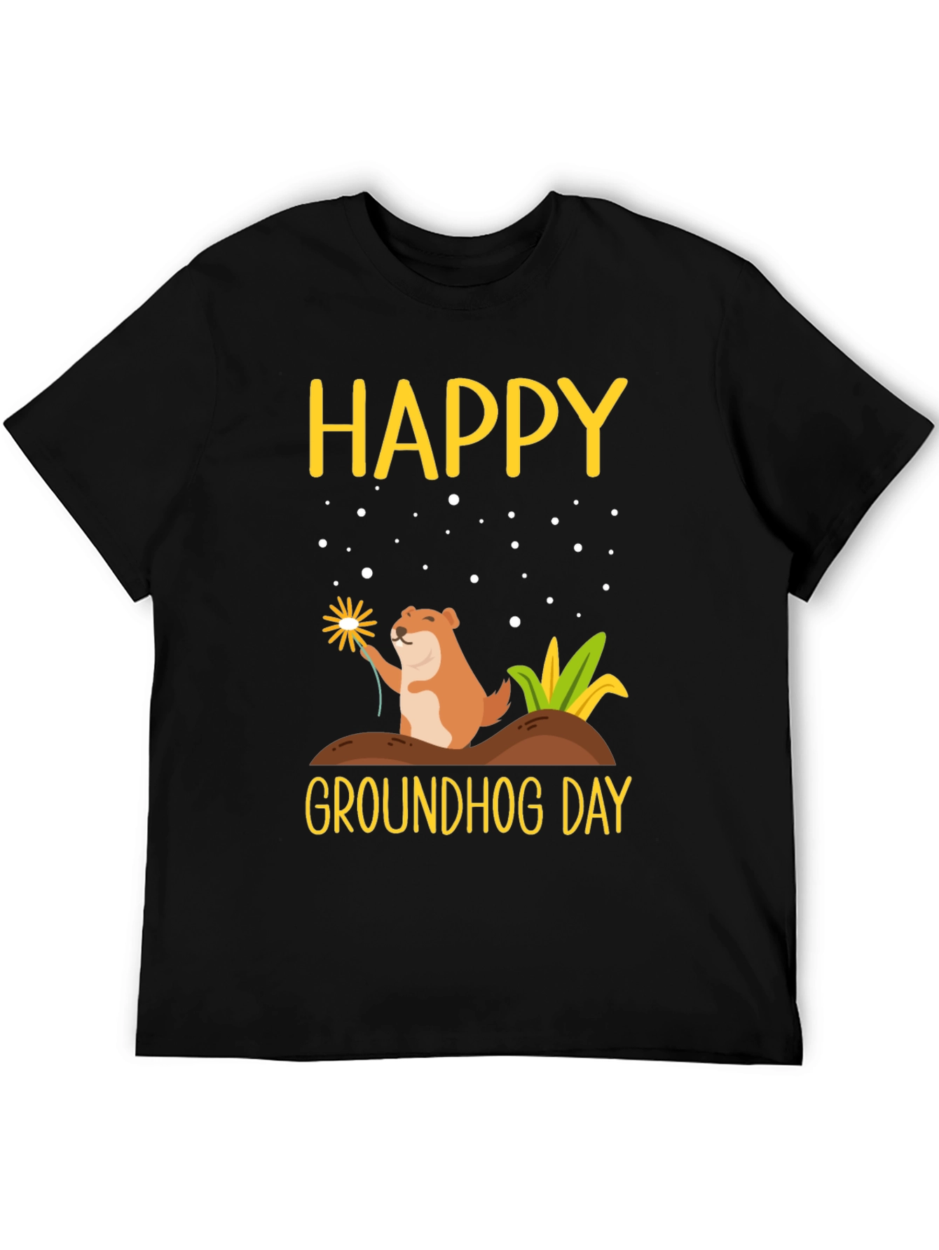 Happy Groundhog Day Graphic Tee