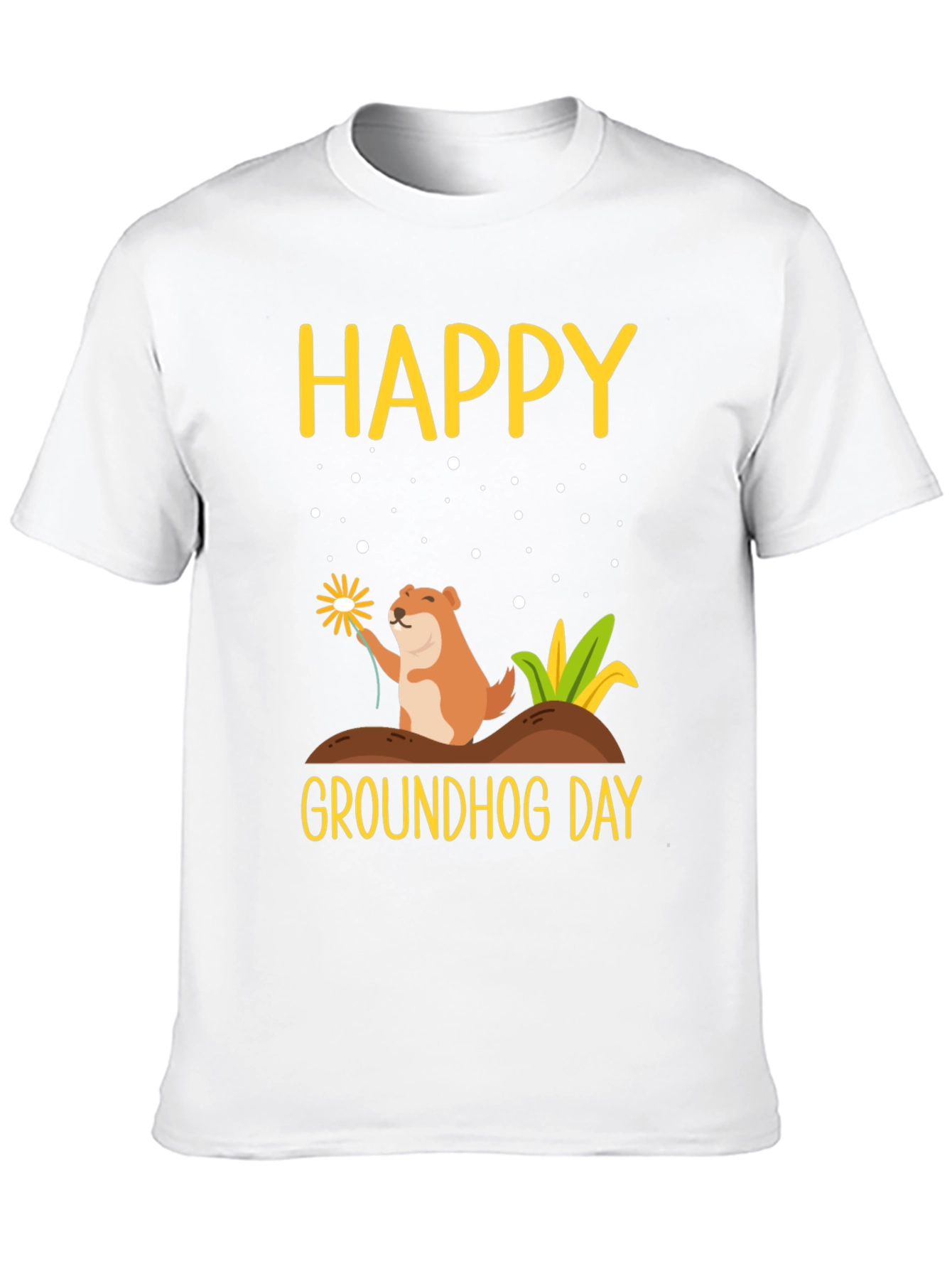 Happy Groundhog Day Graphic Tee