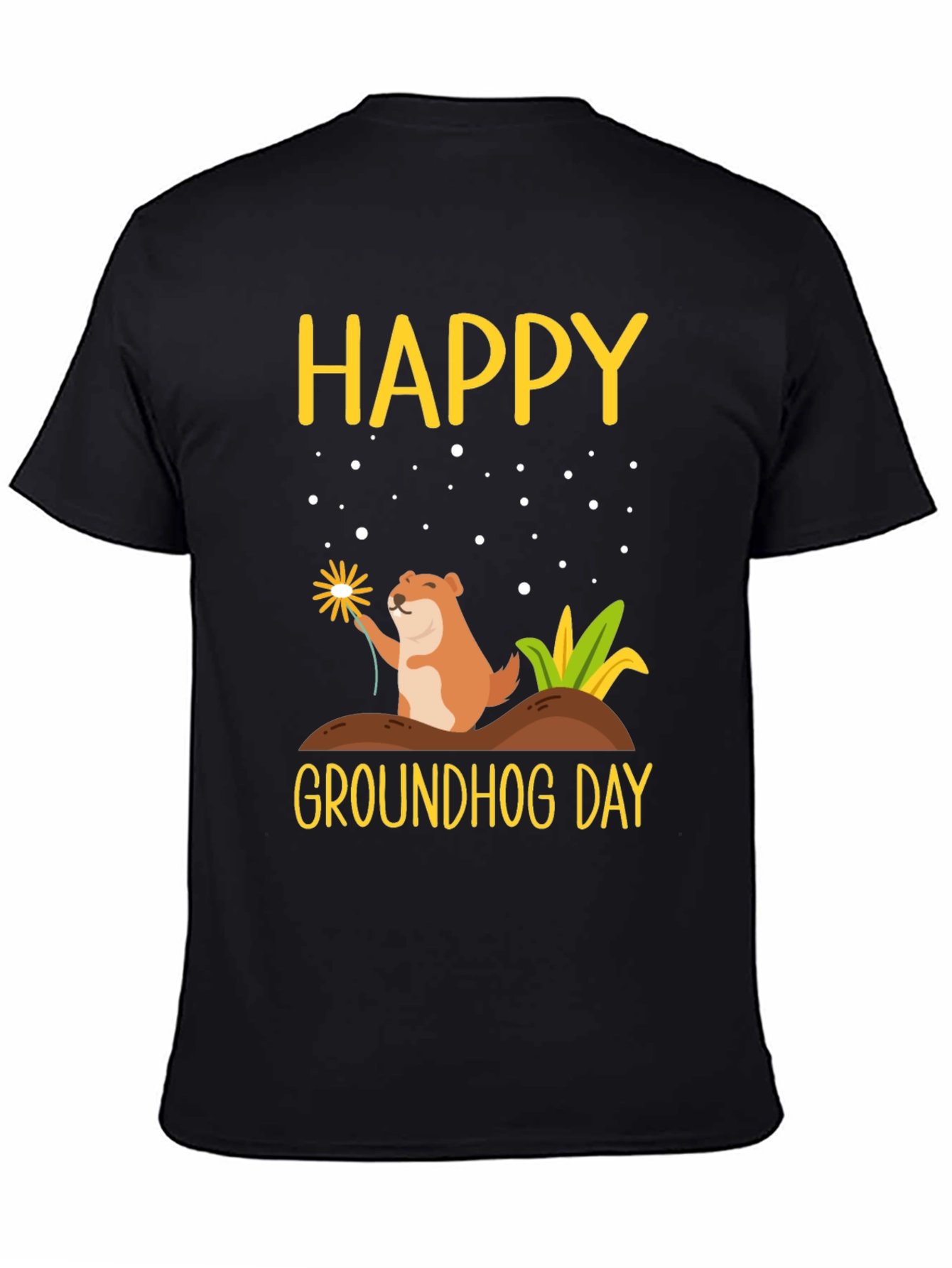 Happy Groundhog Day Graphic Tee