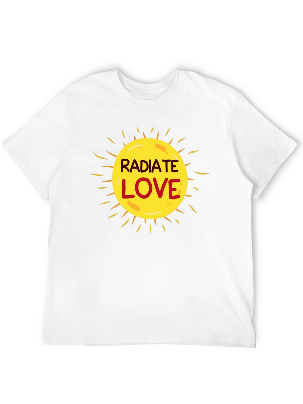 Radiate Love Graphic T-Shirt - Black