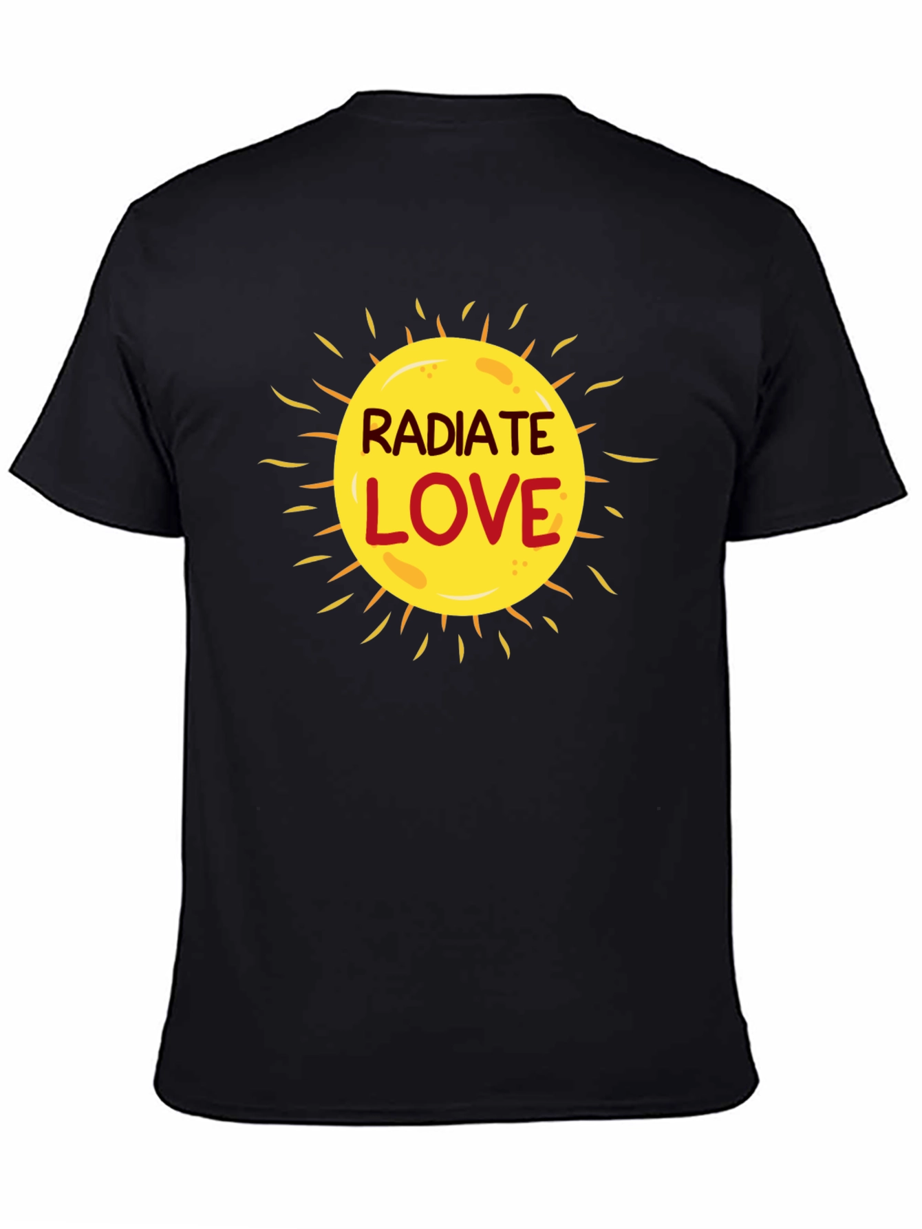 Radiate Love Graphic T-Shirt - Black