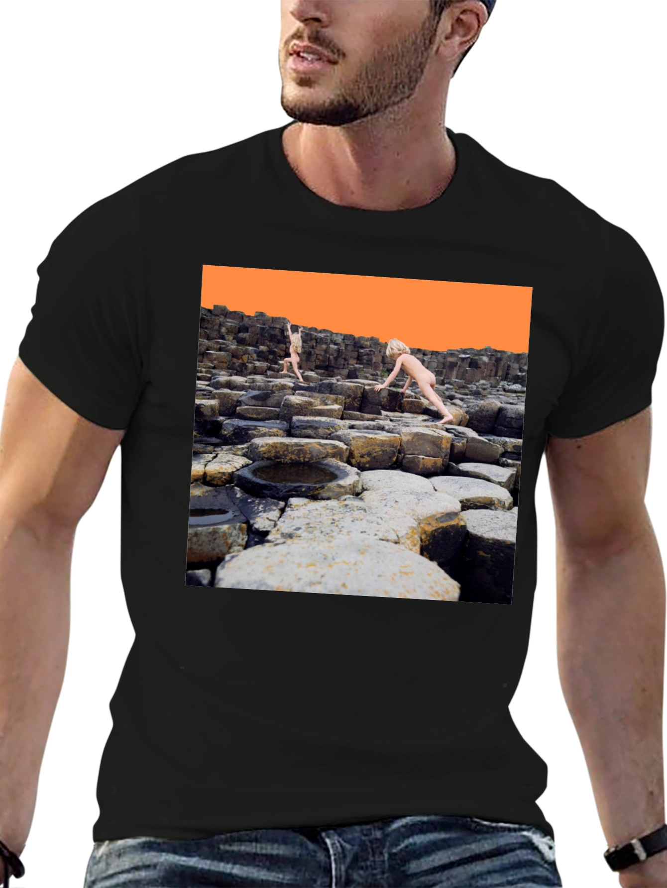 Hexagon Rock Climbers Graphic Tee