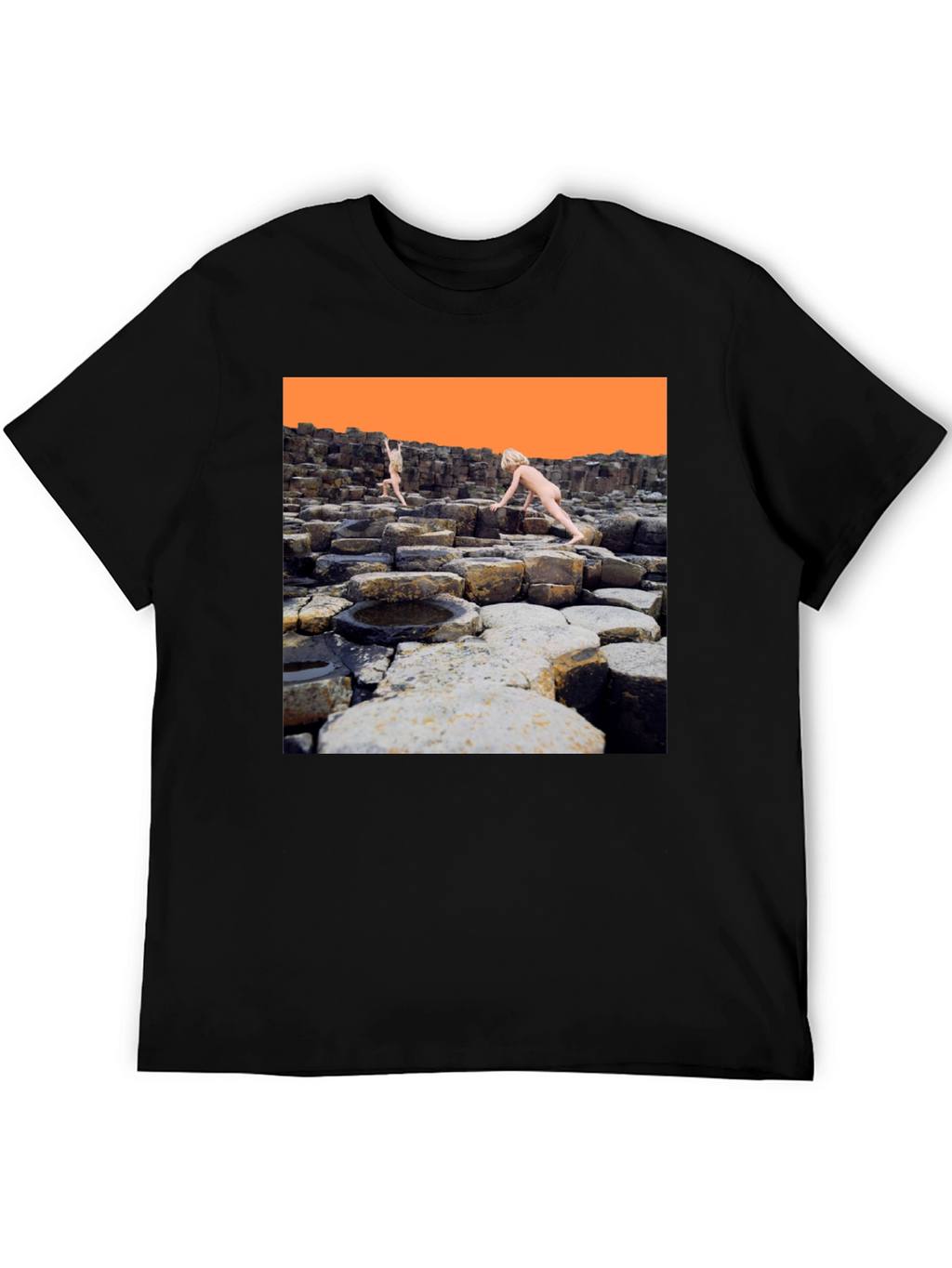 Hexagon Rock Climbers Graphic Tee