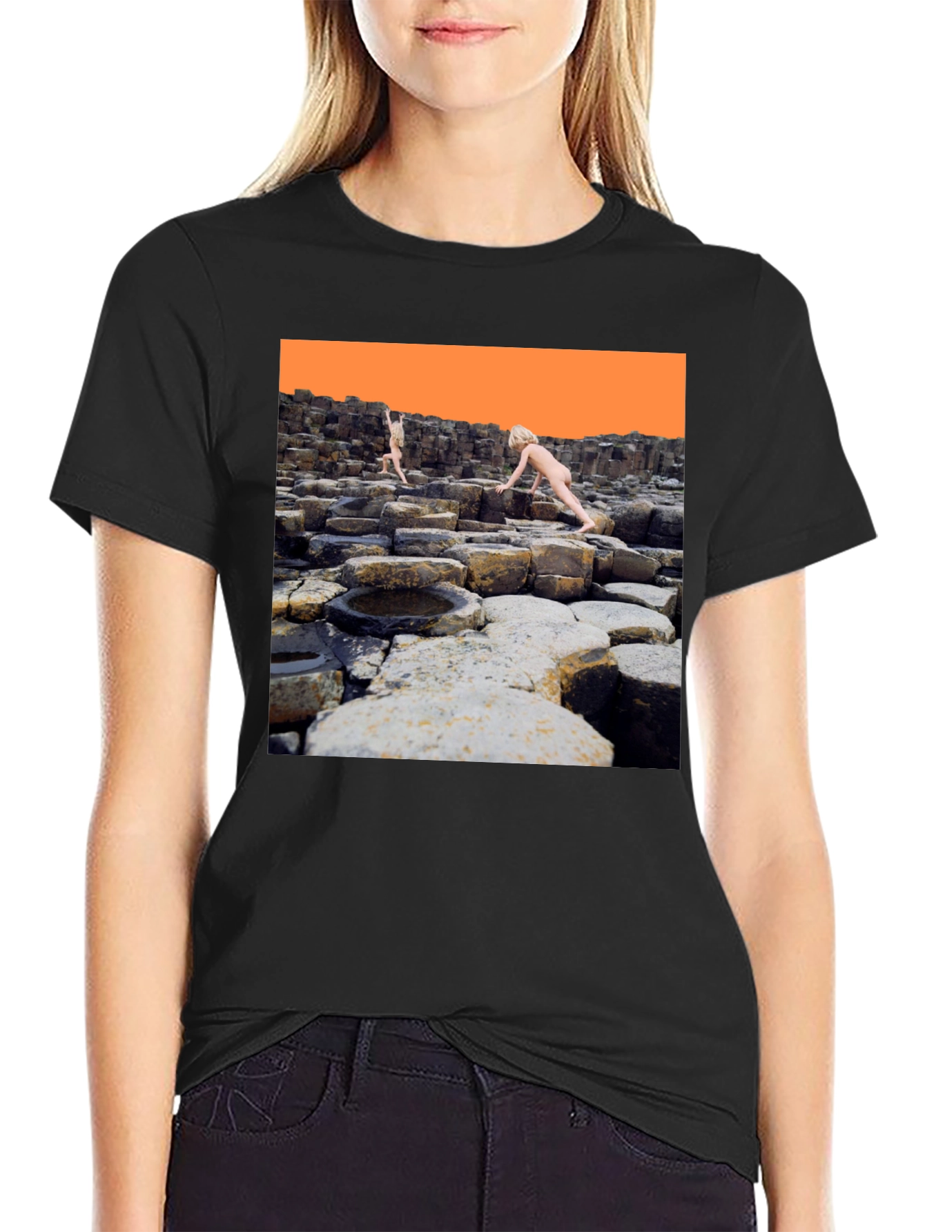Hexagon Rock Climbers Graphic Tee