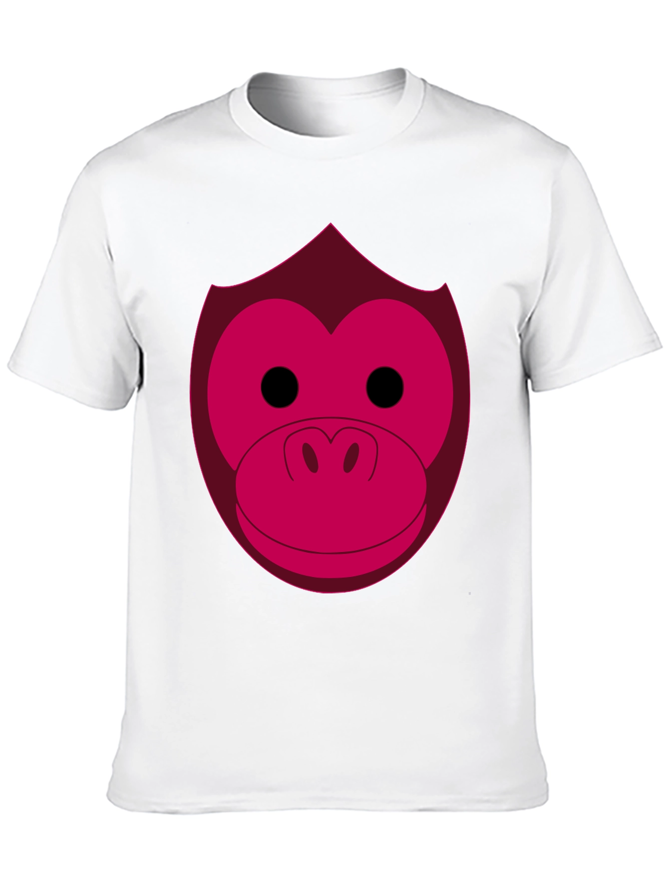 Funny Monkey Face Graphic Tee