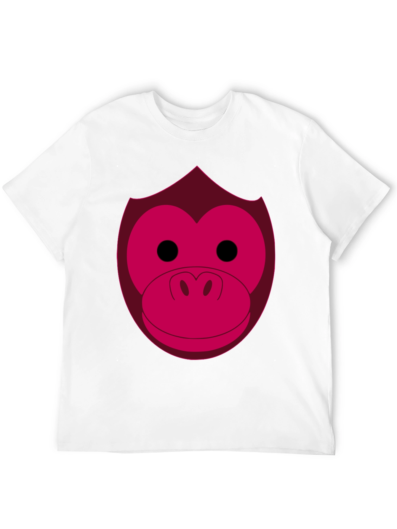 Funny Monkey Face Graphic Tee