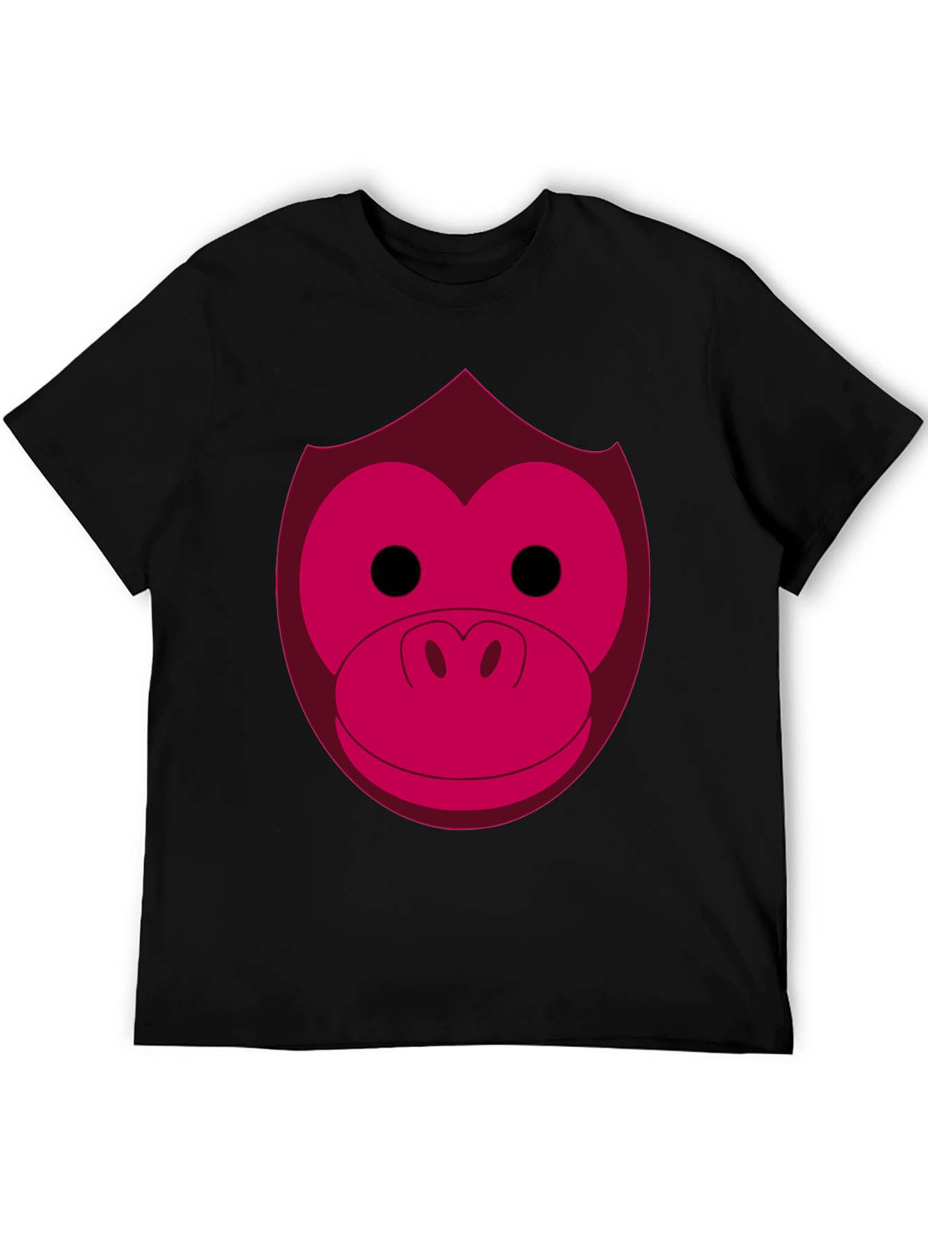 Funny Monkey Face Graphic Tee
