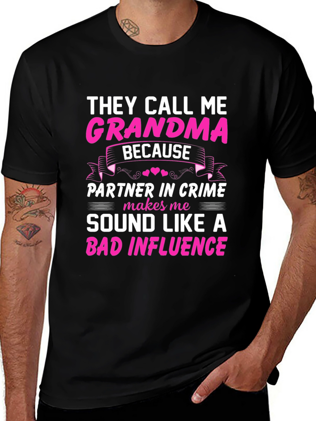 Grandma Partner in Crime Graphic Tee