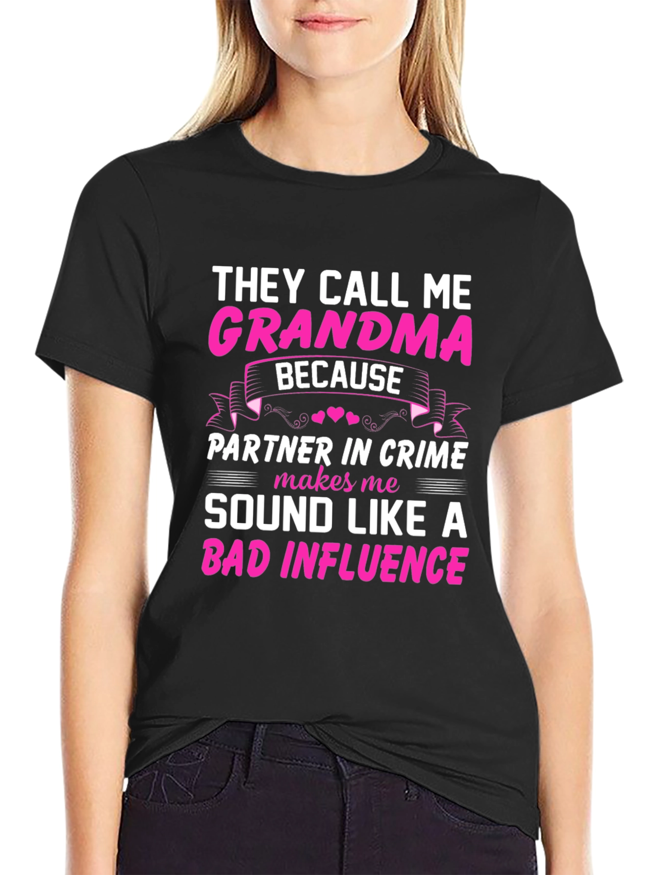 Grandma Partner in Crime Graphic Tee