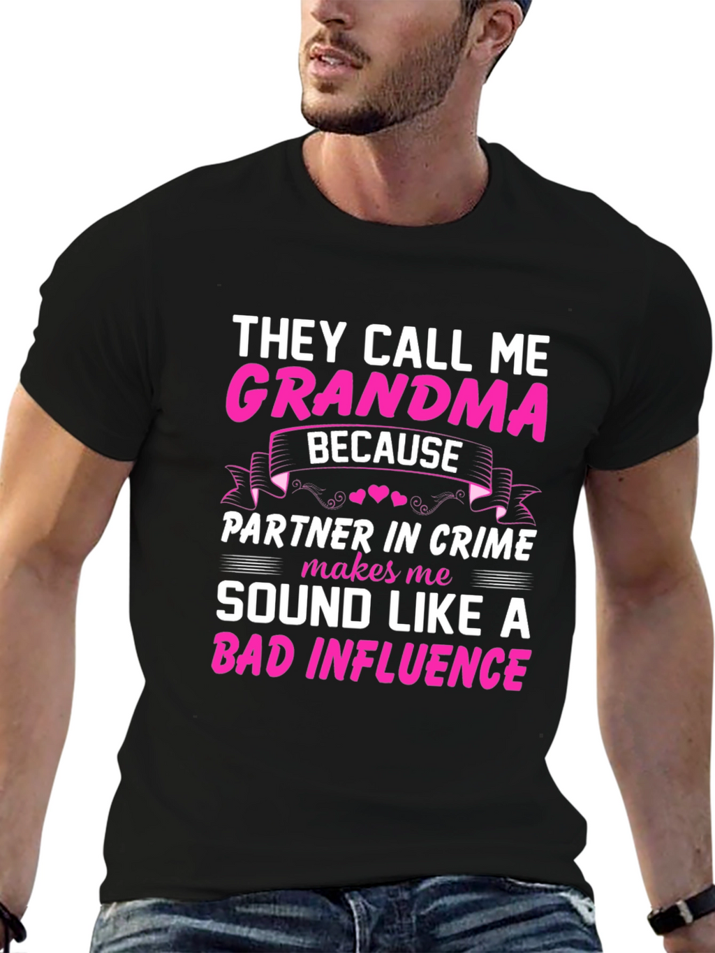 Grandma Partner in Crime Graphic Tee