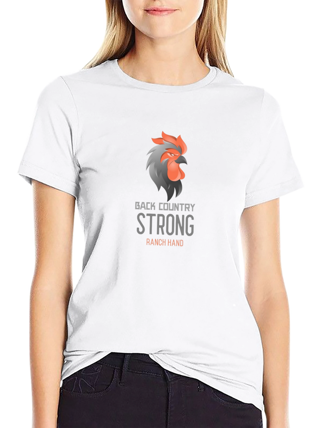 Back Country Strong Ranch Hand Graphic T-Shirt