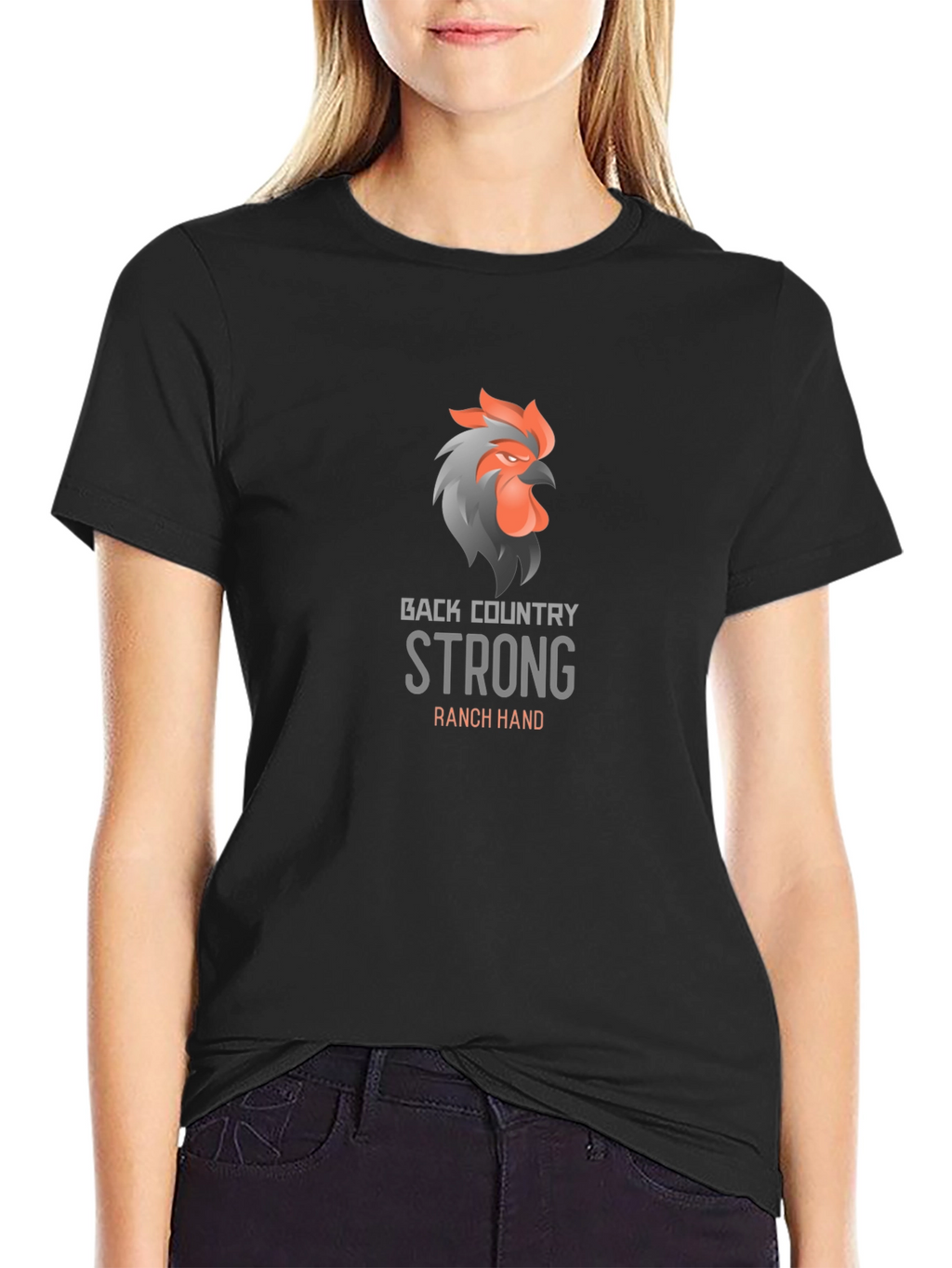 Back Country Strong Ranch Hand Graphic T-Shirt