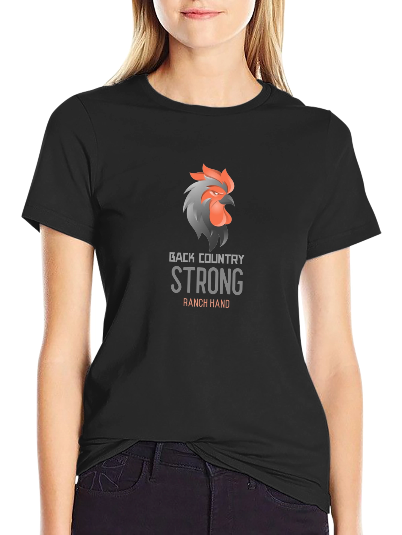Back Country Strong Ranch Hand Graphic T-Shirt