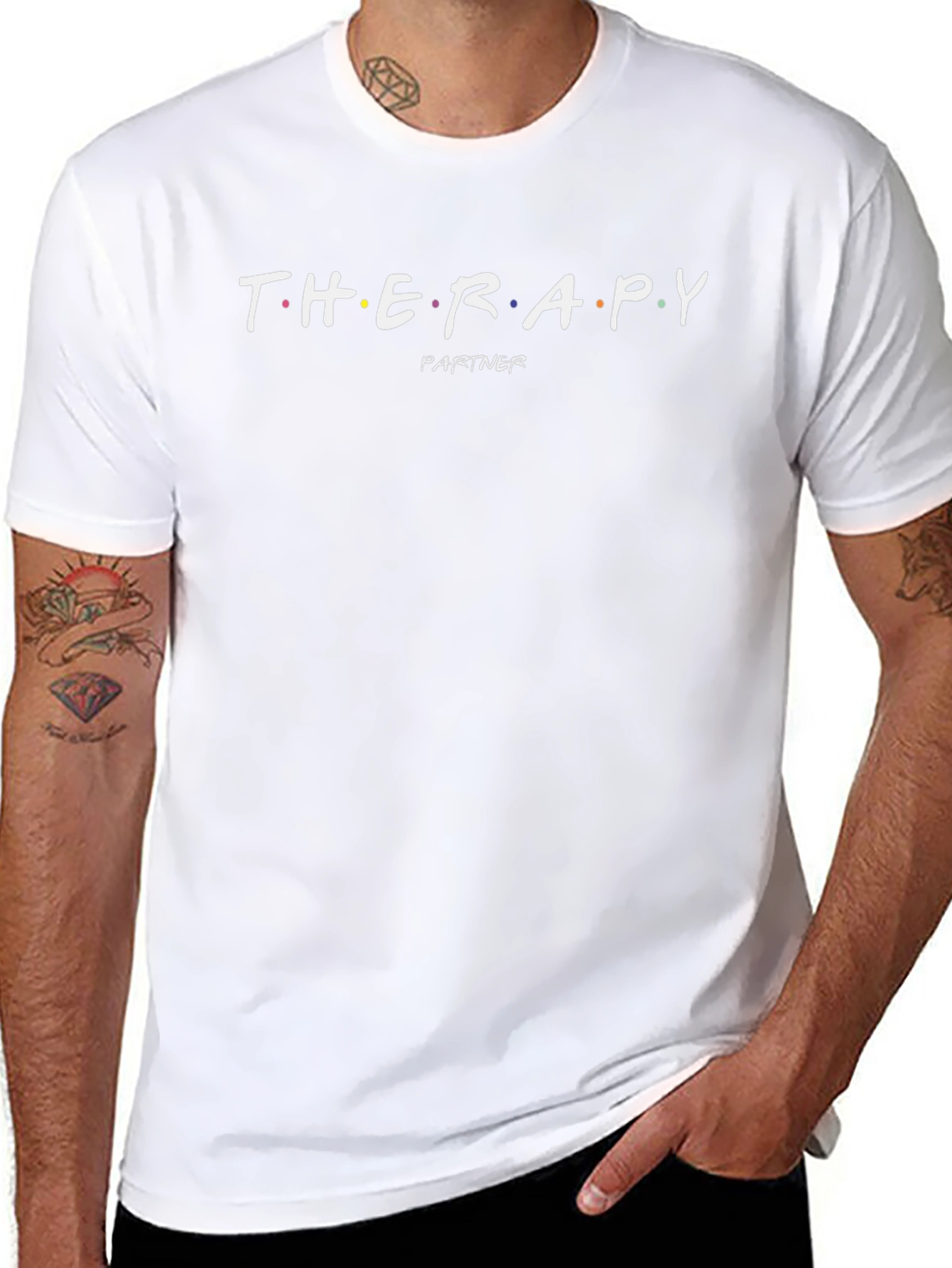 Therapy Partner Black T-Shirt