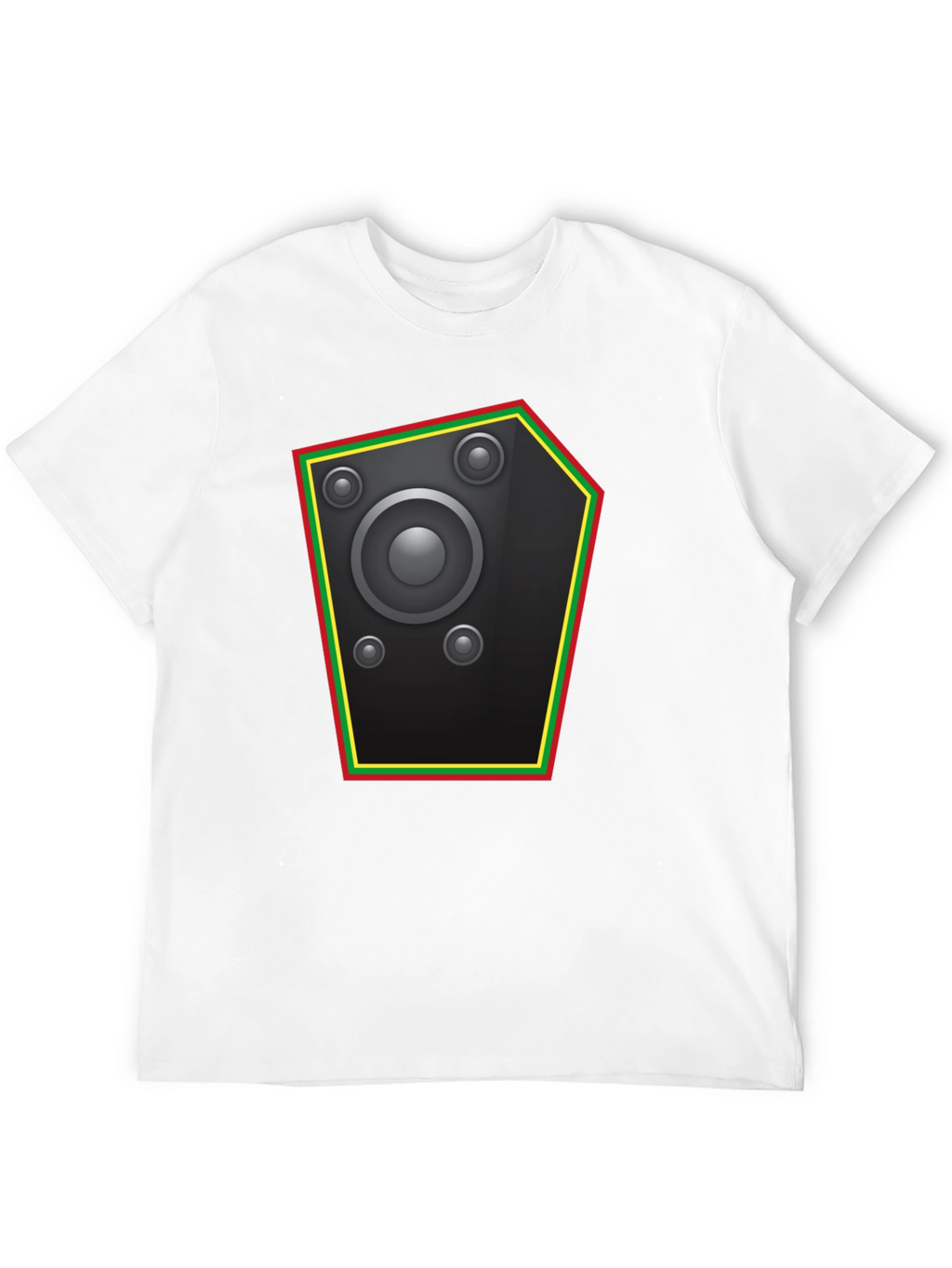 Speaker Graphic Black T-Shirt