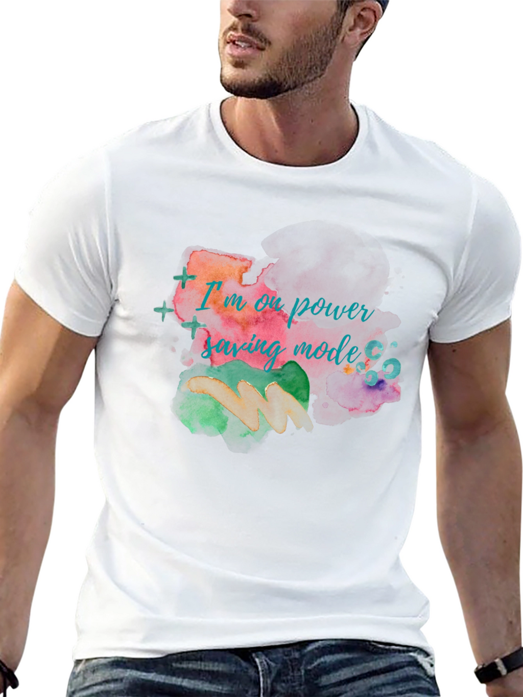Im on power saving mode T-shirt
