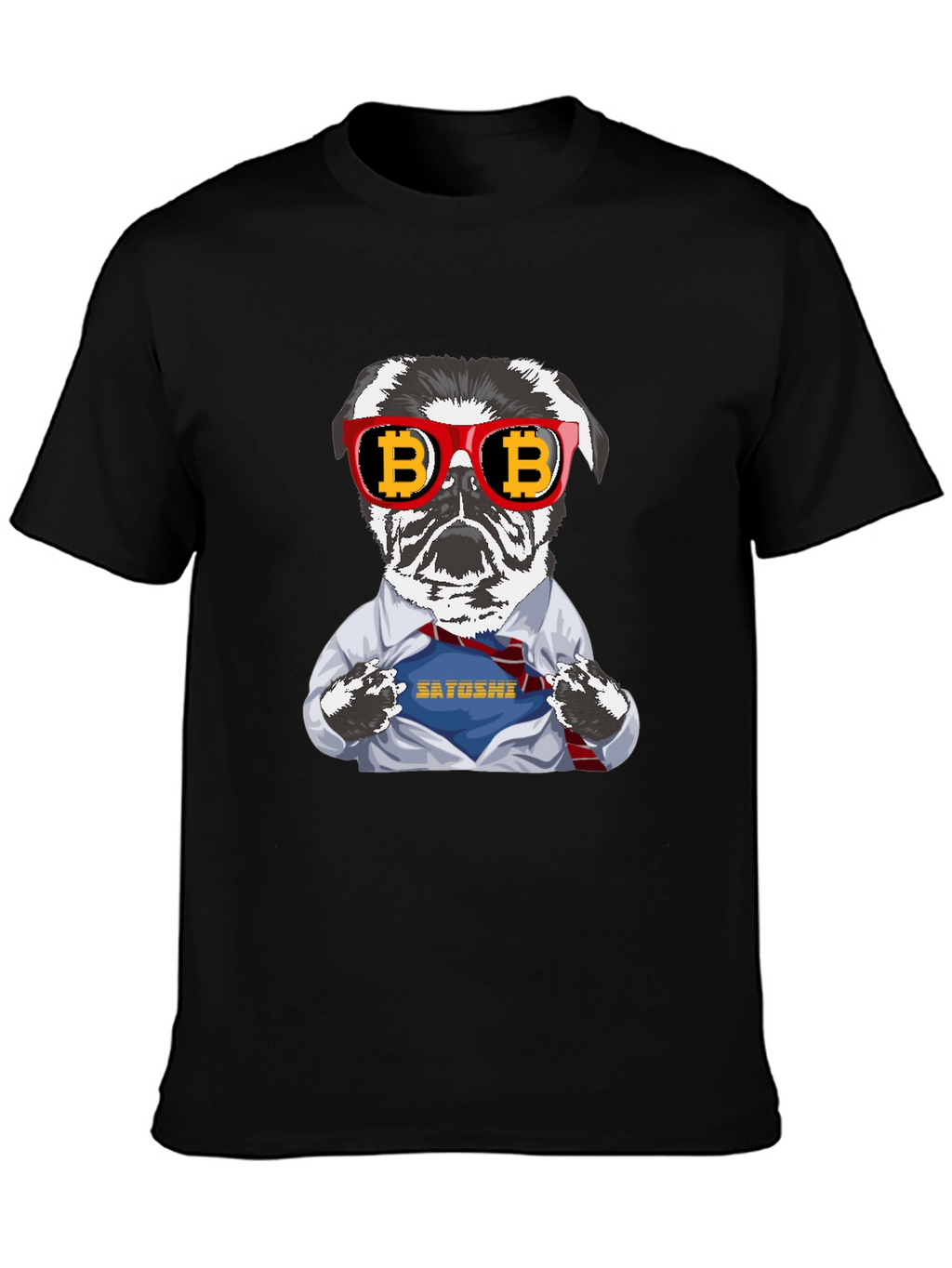 Bitcoin Satoshi Dog T-Shirt
