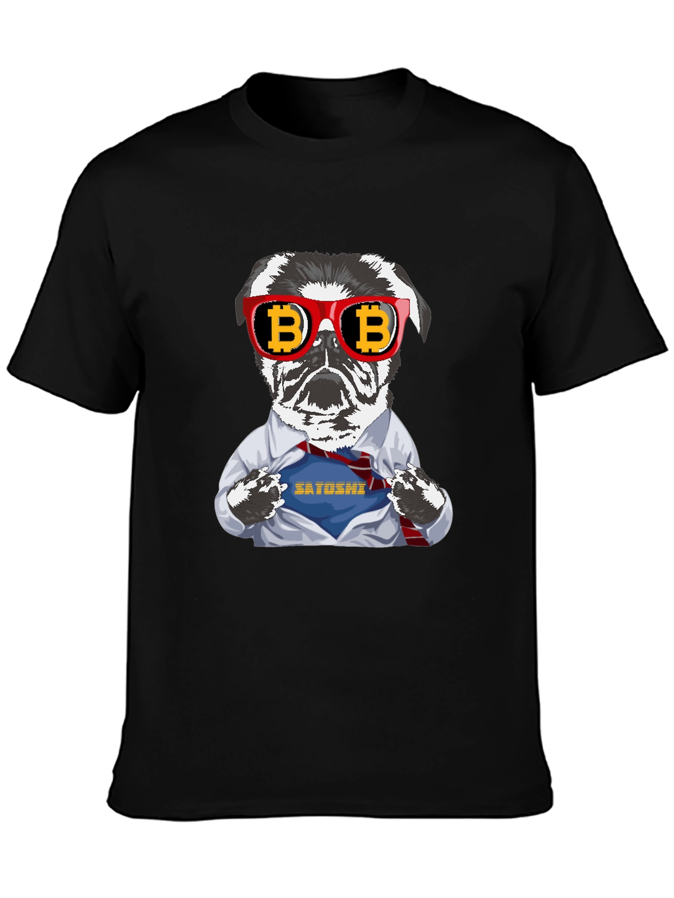 Bitcoin Satoshi Dog T-Shirt