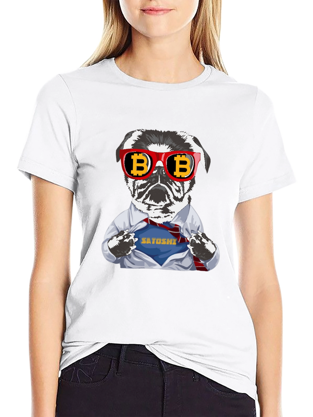 Bitcoin Satoshi Dog T-Shirt