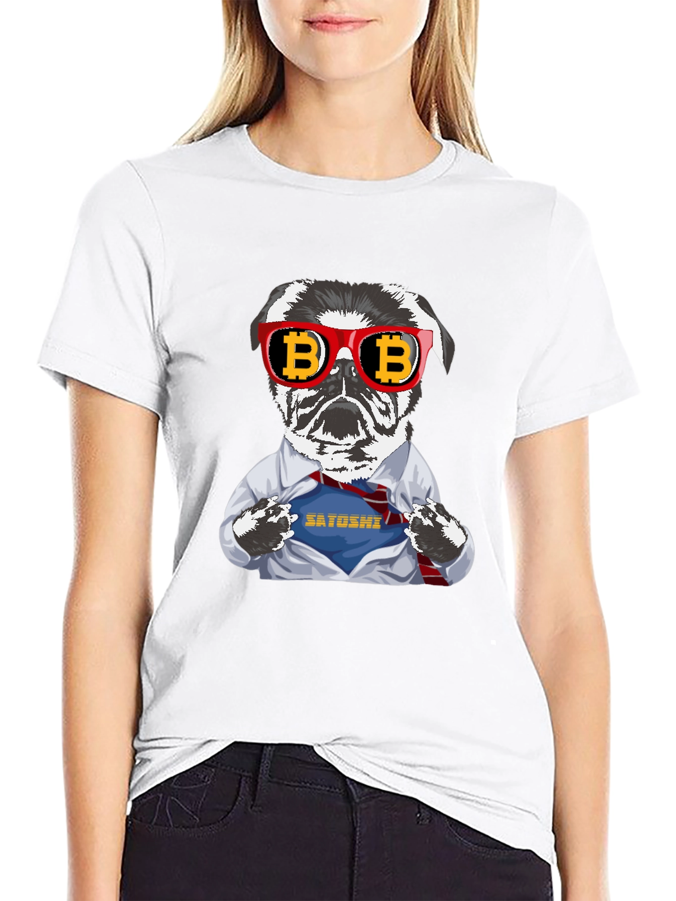 Bitcoin Satoshi Dog T-Shirt