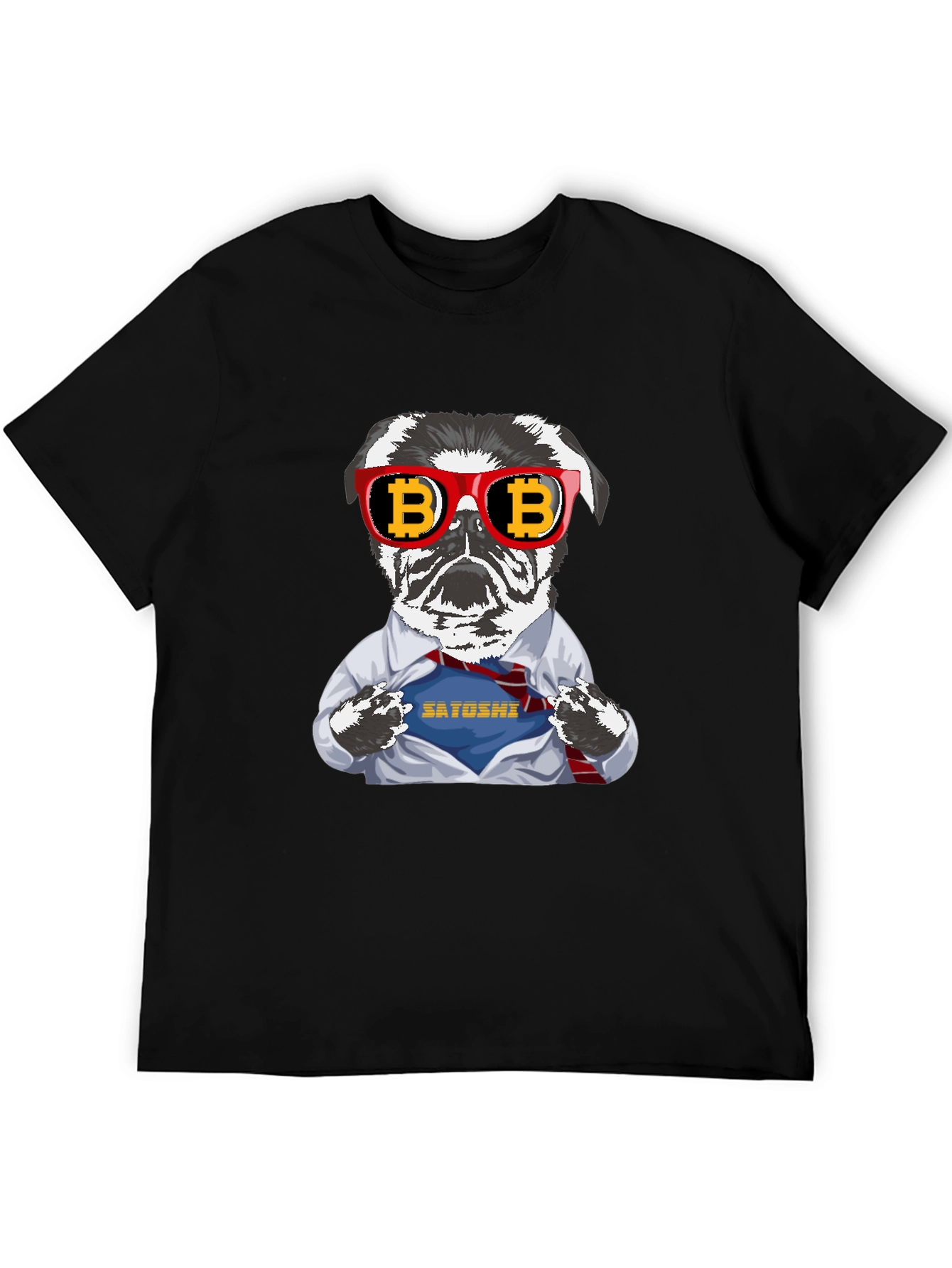 Bitcoin Satoshi Dog T-Shirt