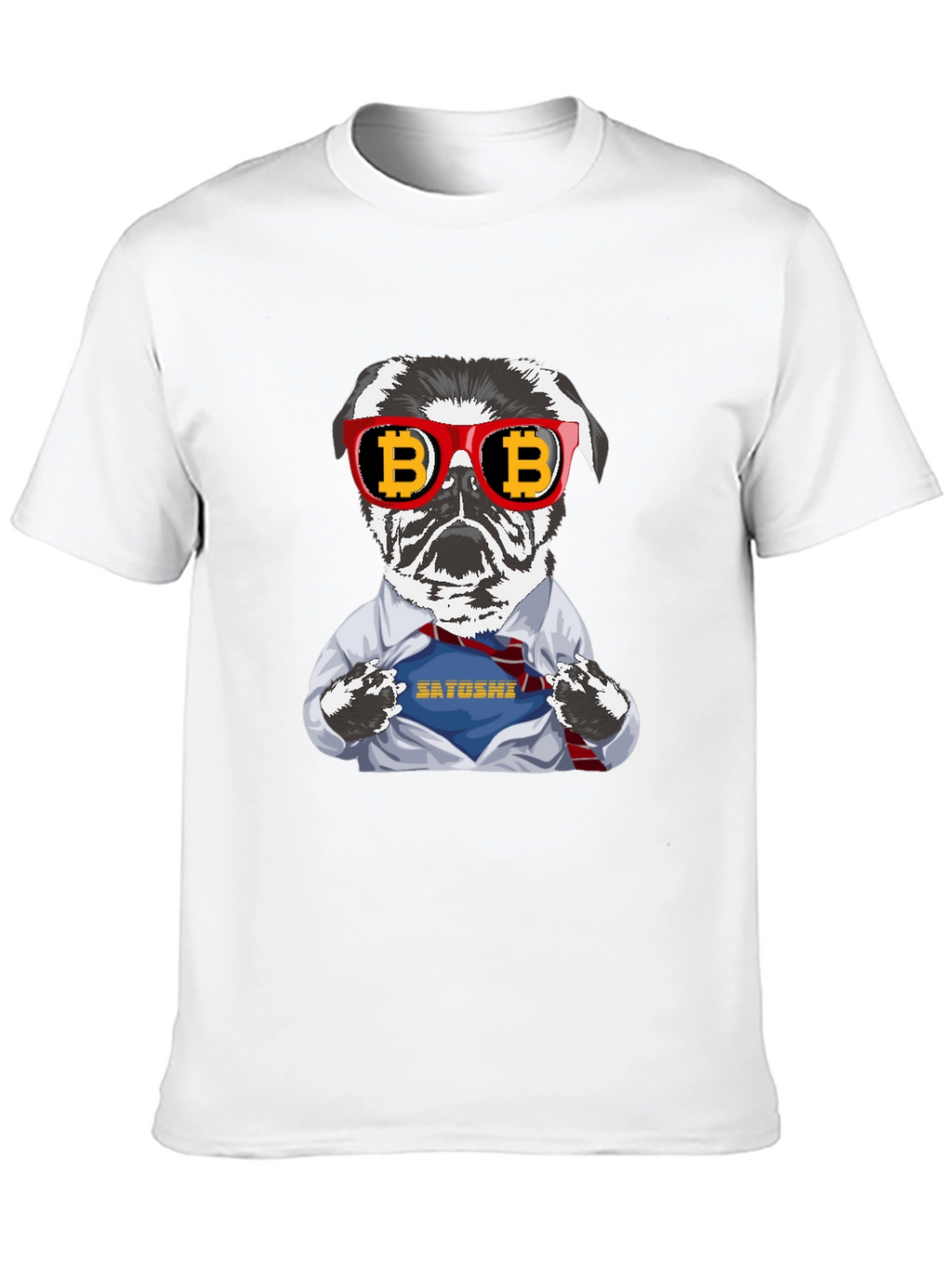 Bitcoin Satoshi Dog T-Shirt