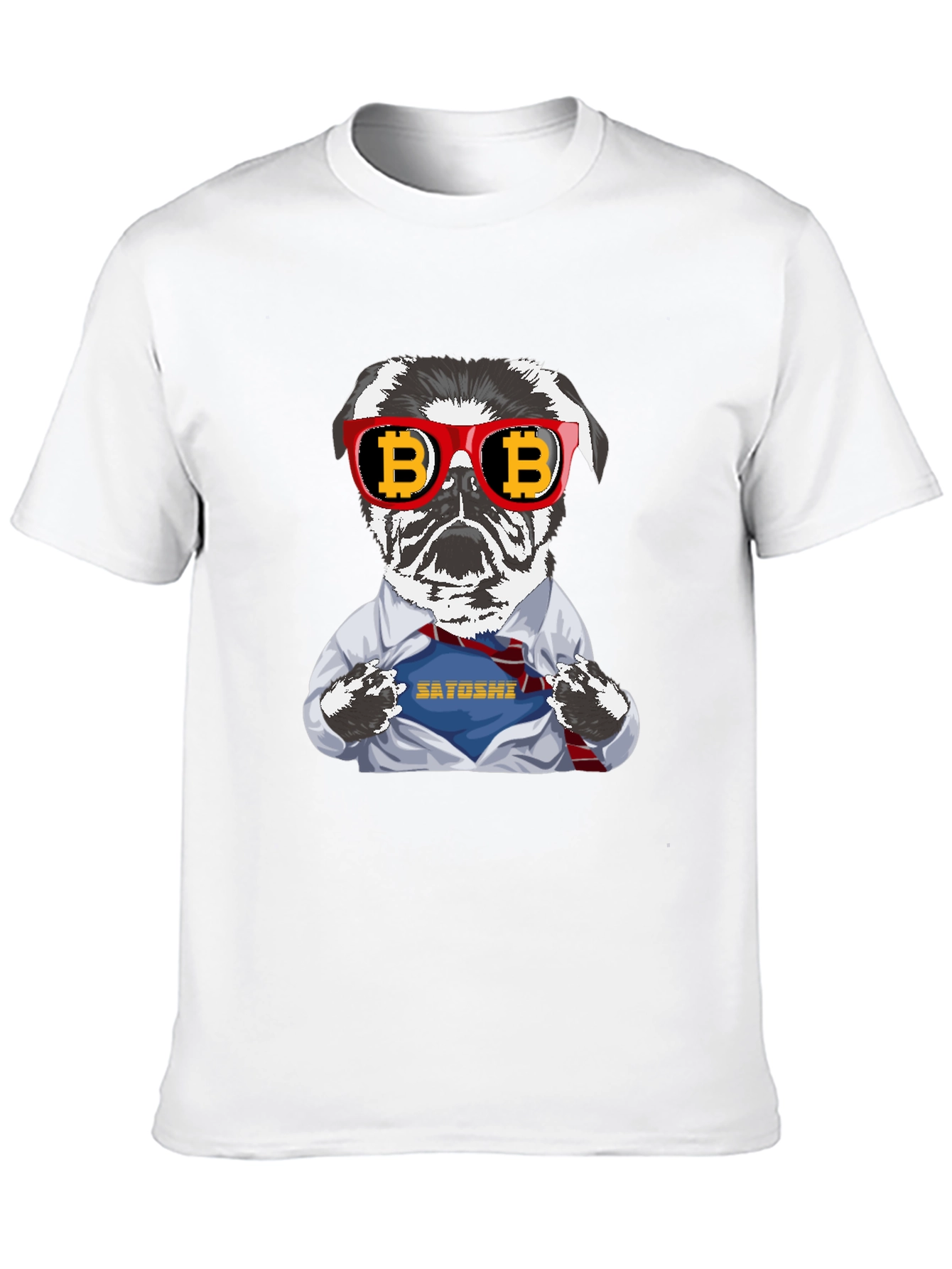 Bitcoin Satoshi Dog T-Shirt