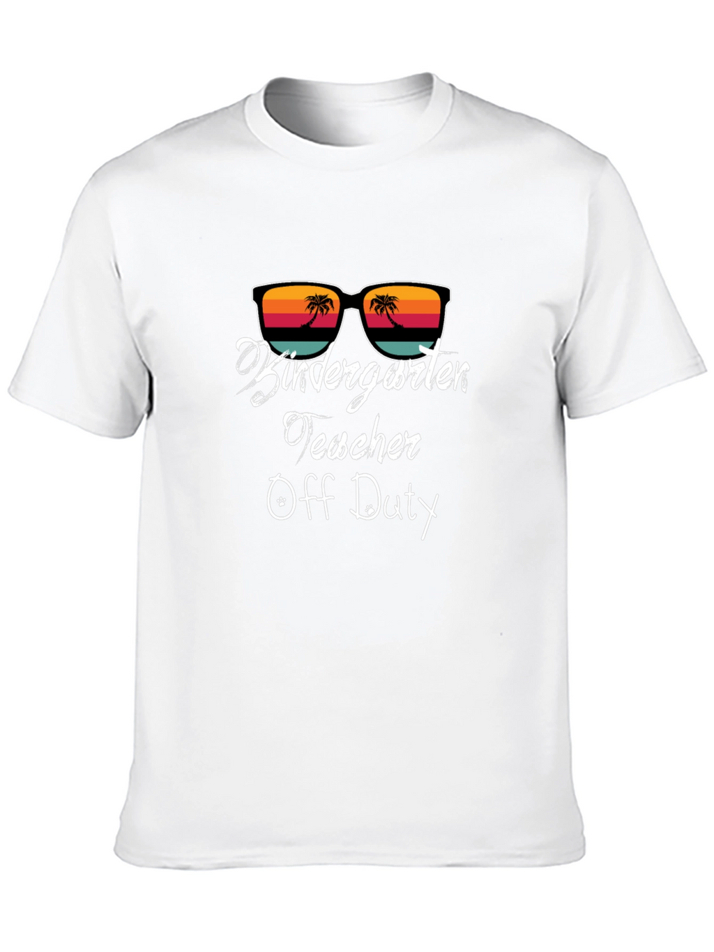 Kindergarten Teacher Off Duty Black T-Shirt