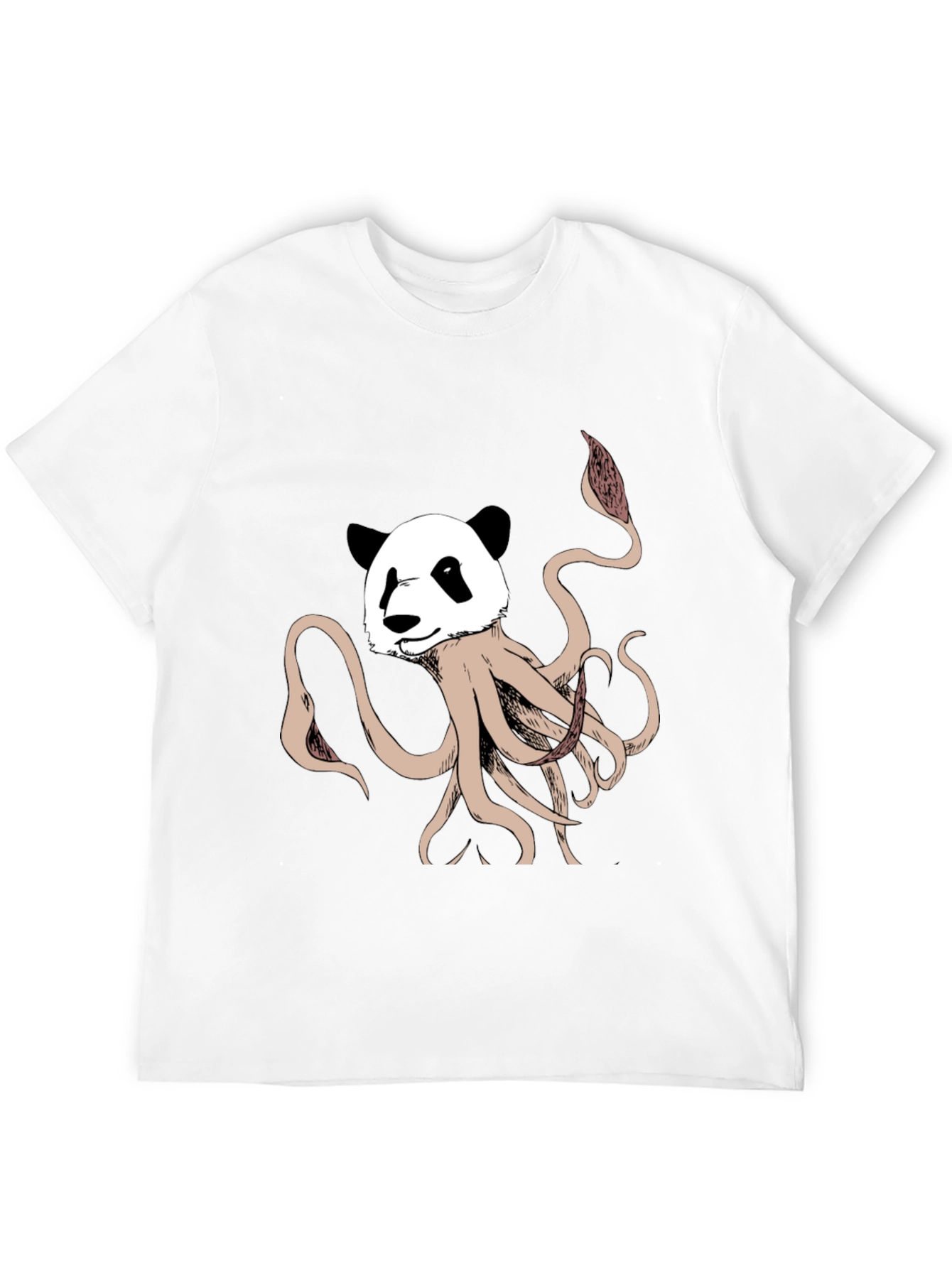 Panda Octopus Graphic Tee