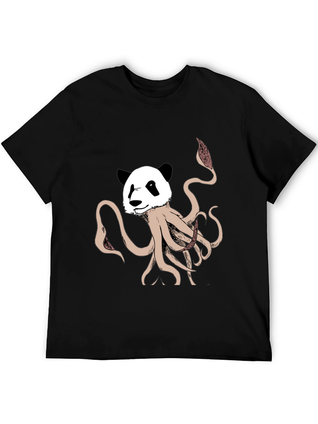 Panda Octopus Graphic Tee