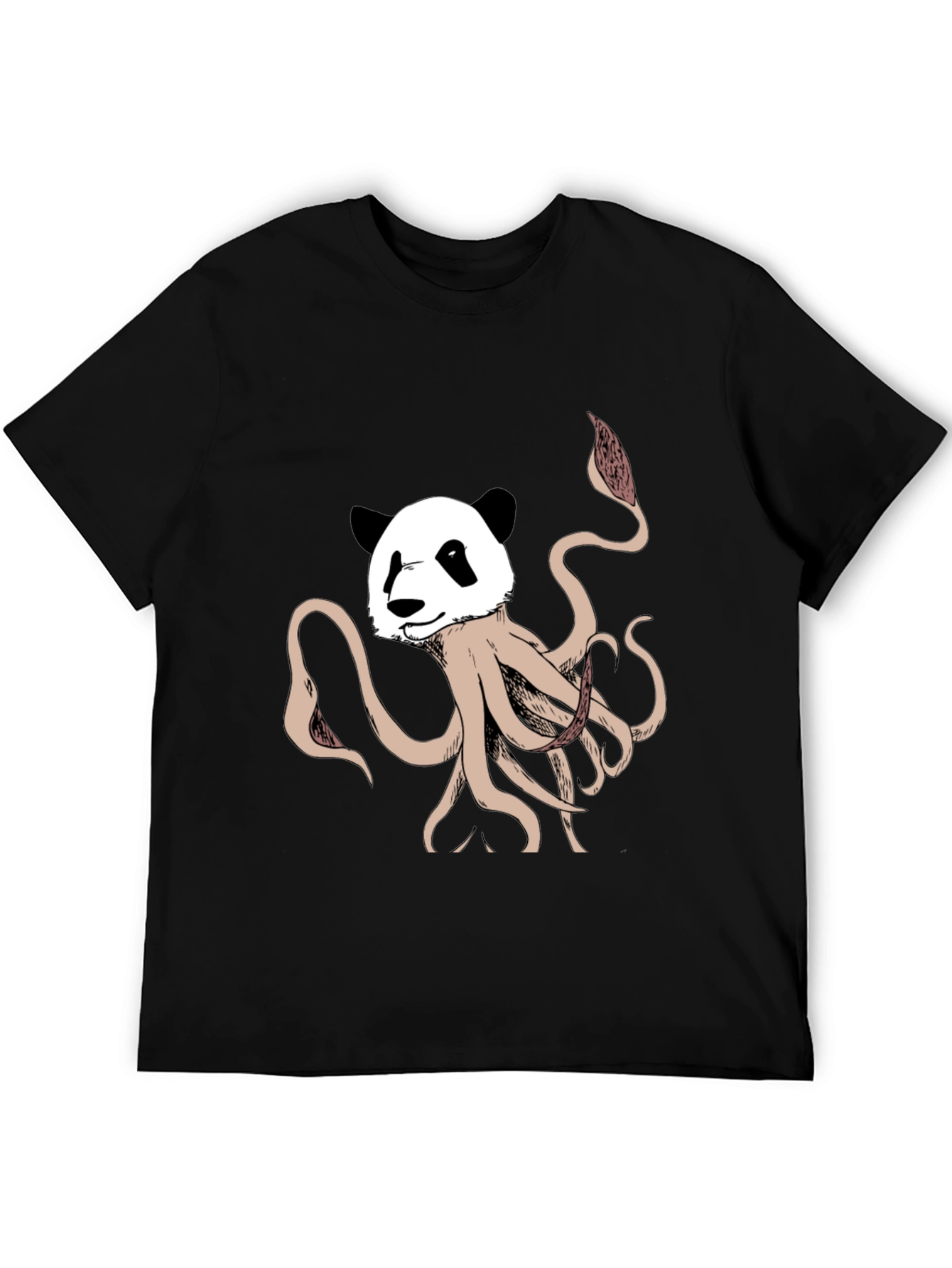 Panda Octopus Graphic Tee