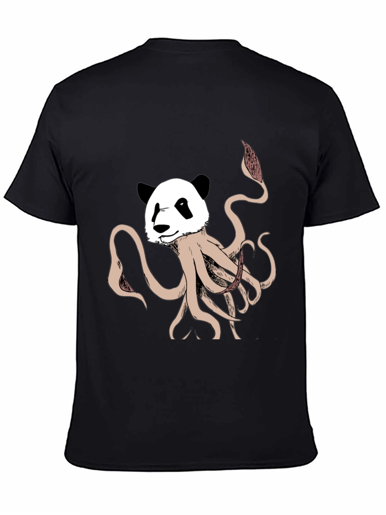 Panda Octopus Graphic Tee