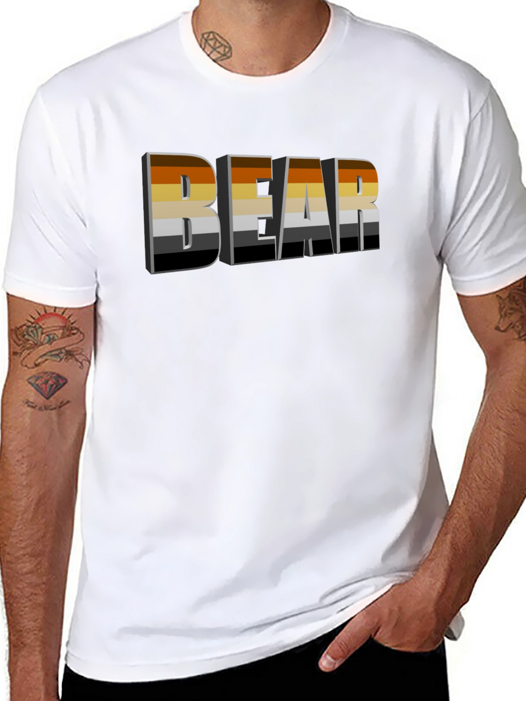 Bear Pride Flag T-Shirt