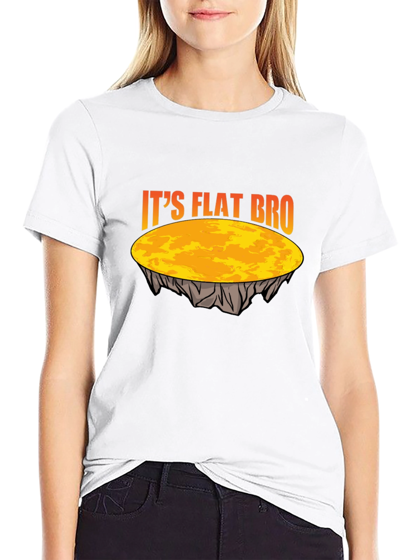 Its Flat Bro T-Shirt - Earth is Flat Tee