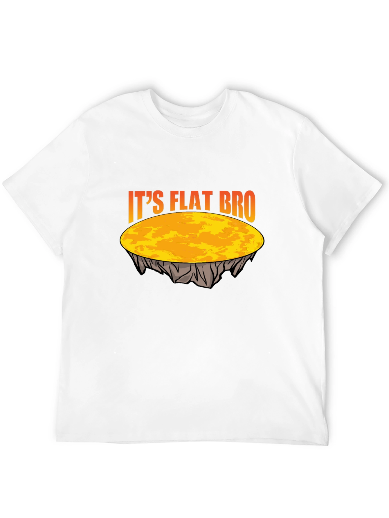Its Flat Bro T-Shirt - Earth is Flat Tee