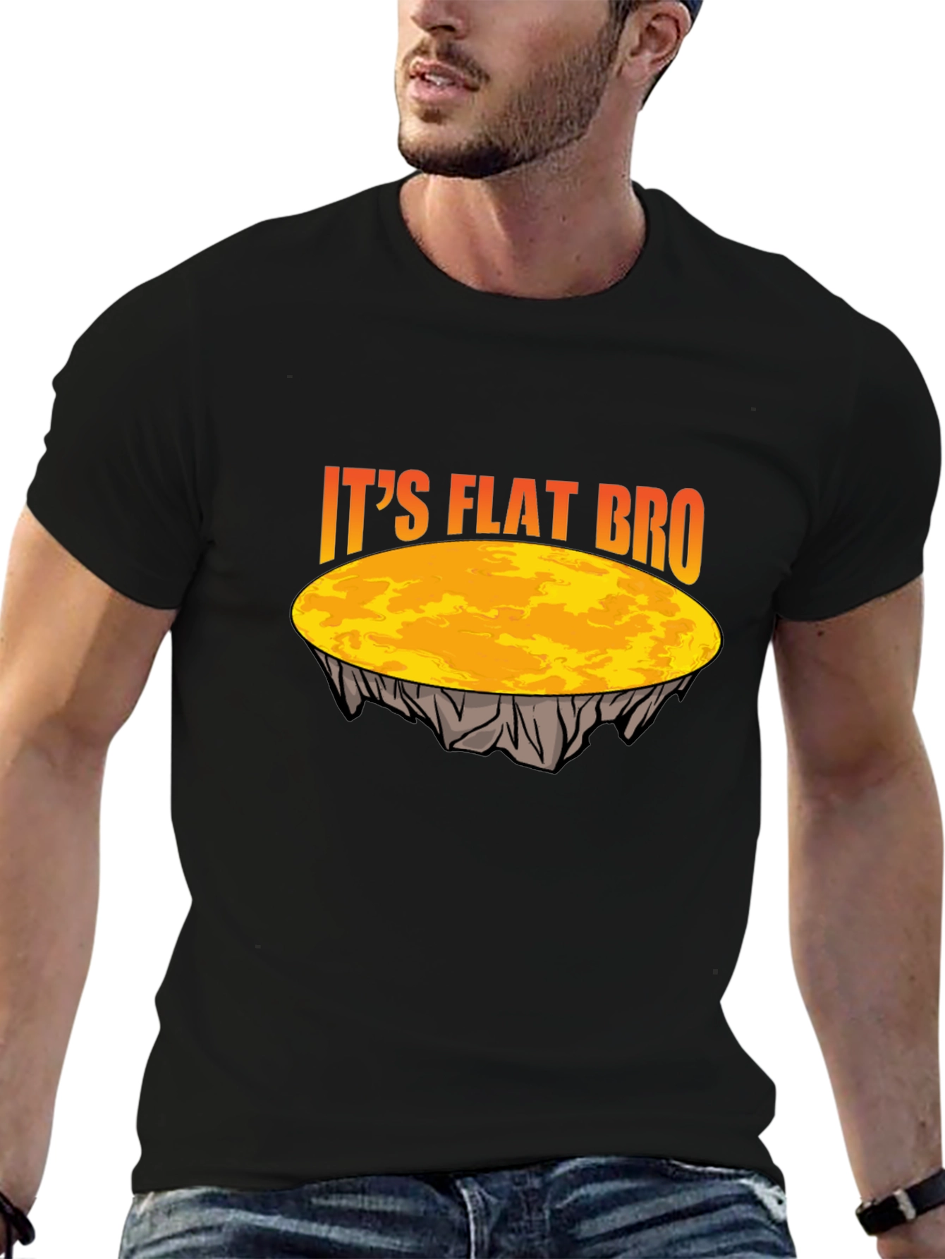 Its Flat Bro T-Shirt - Earth is Flat Tee