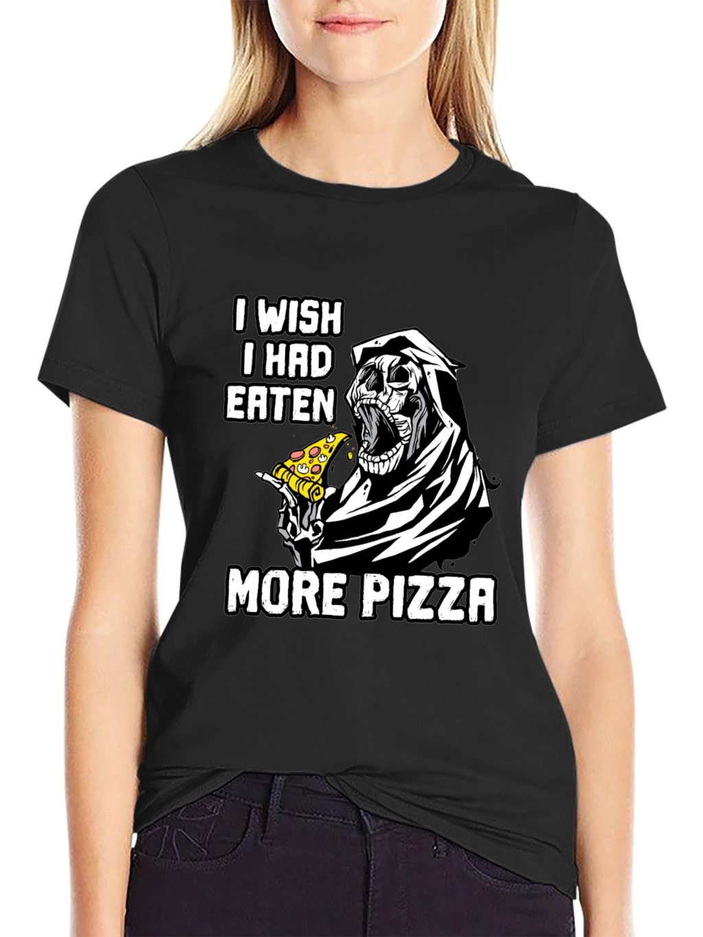 I Wish I Had Eaten More Pizza T-Shirt