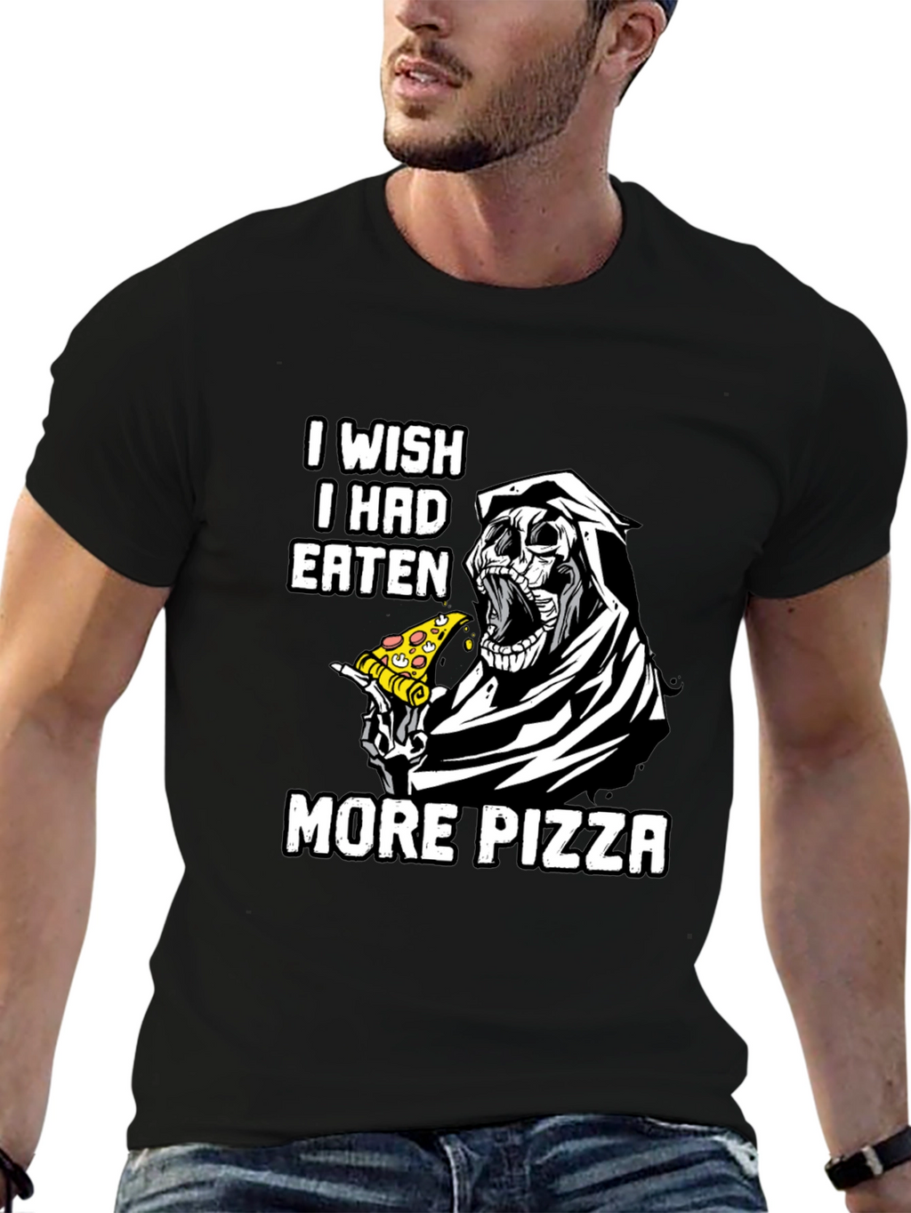 I Wish I Had Eaten More Pizza T-Shirt