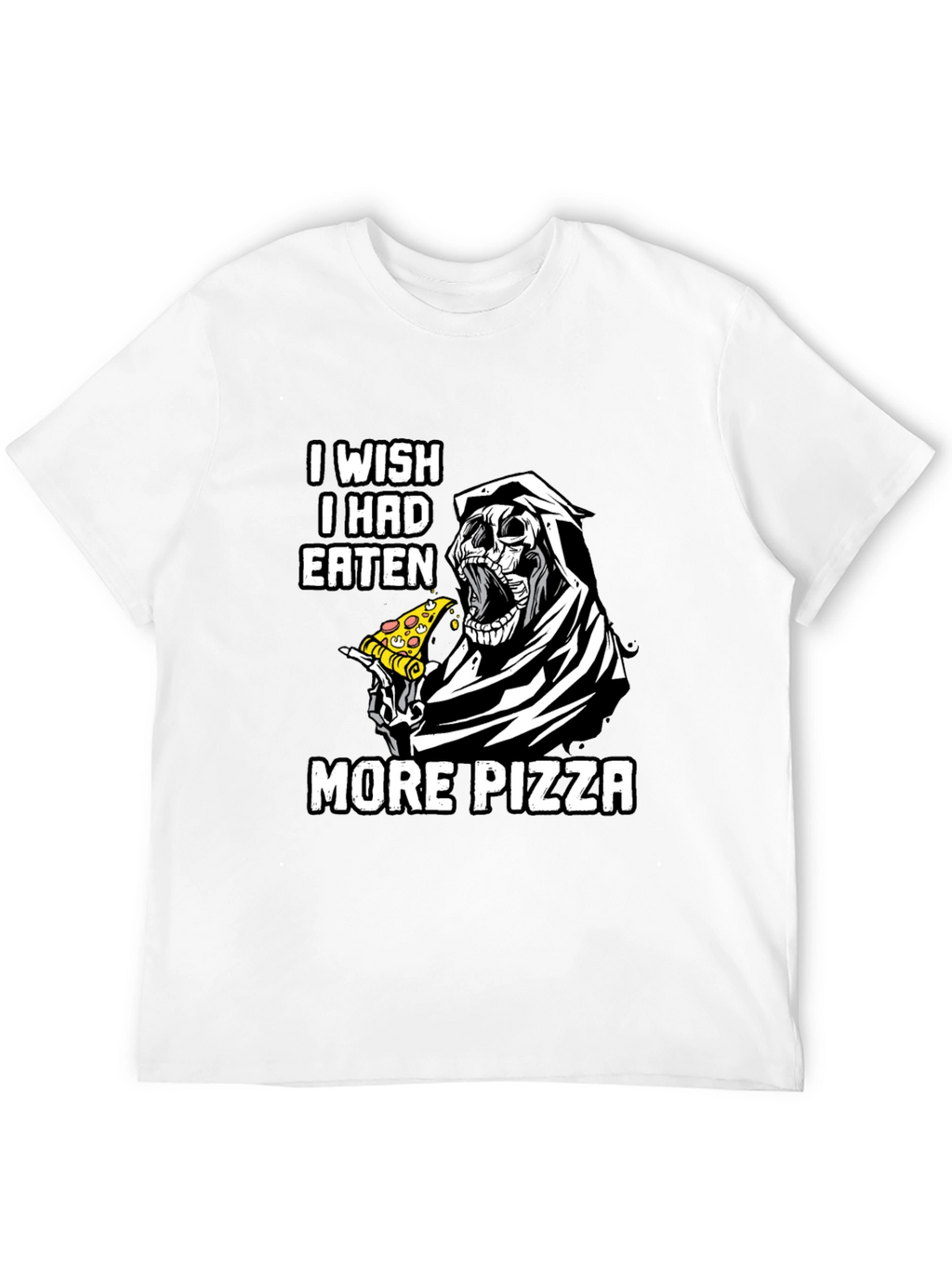 I Wish I Had Eaten More Pizza T-Shirt