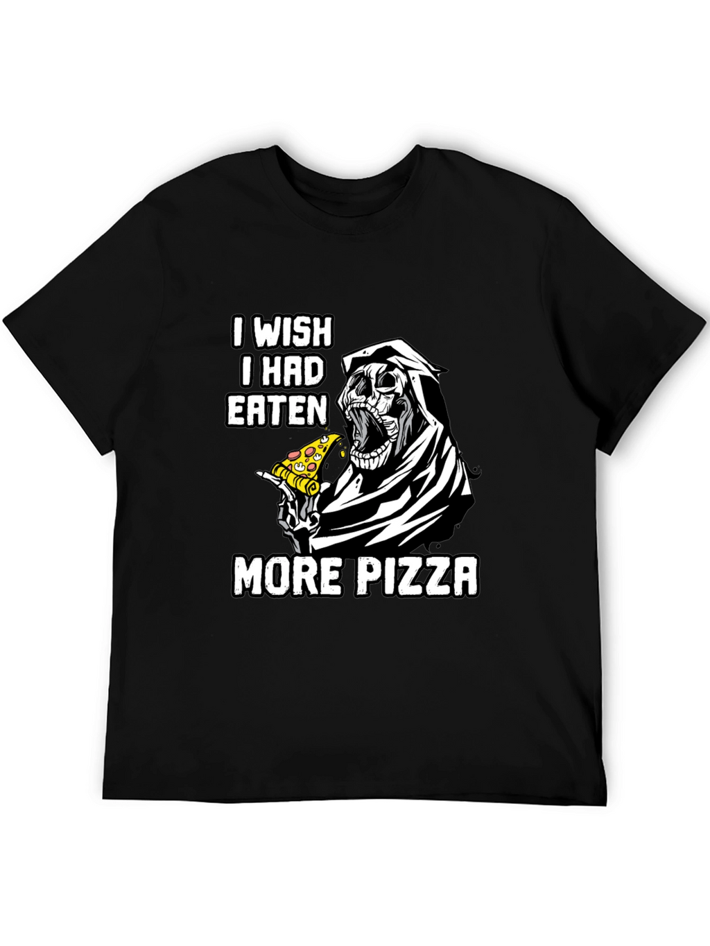 I Wish I Had Eaten More Pizza T-Shirt