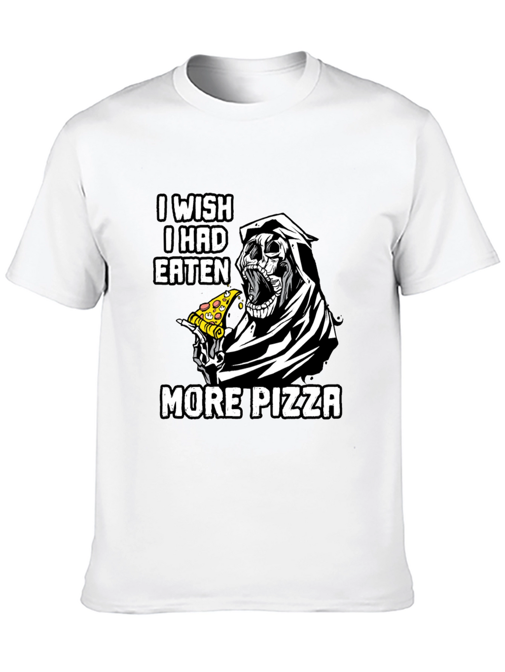 I Wish I Had Eaten More Pizza T-Shirt