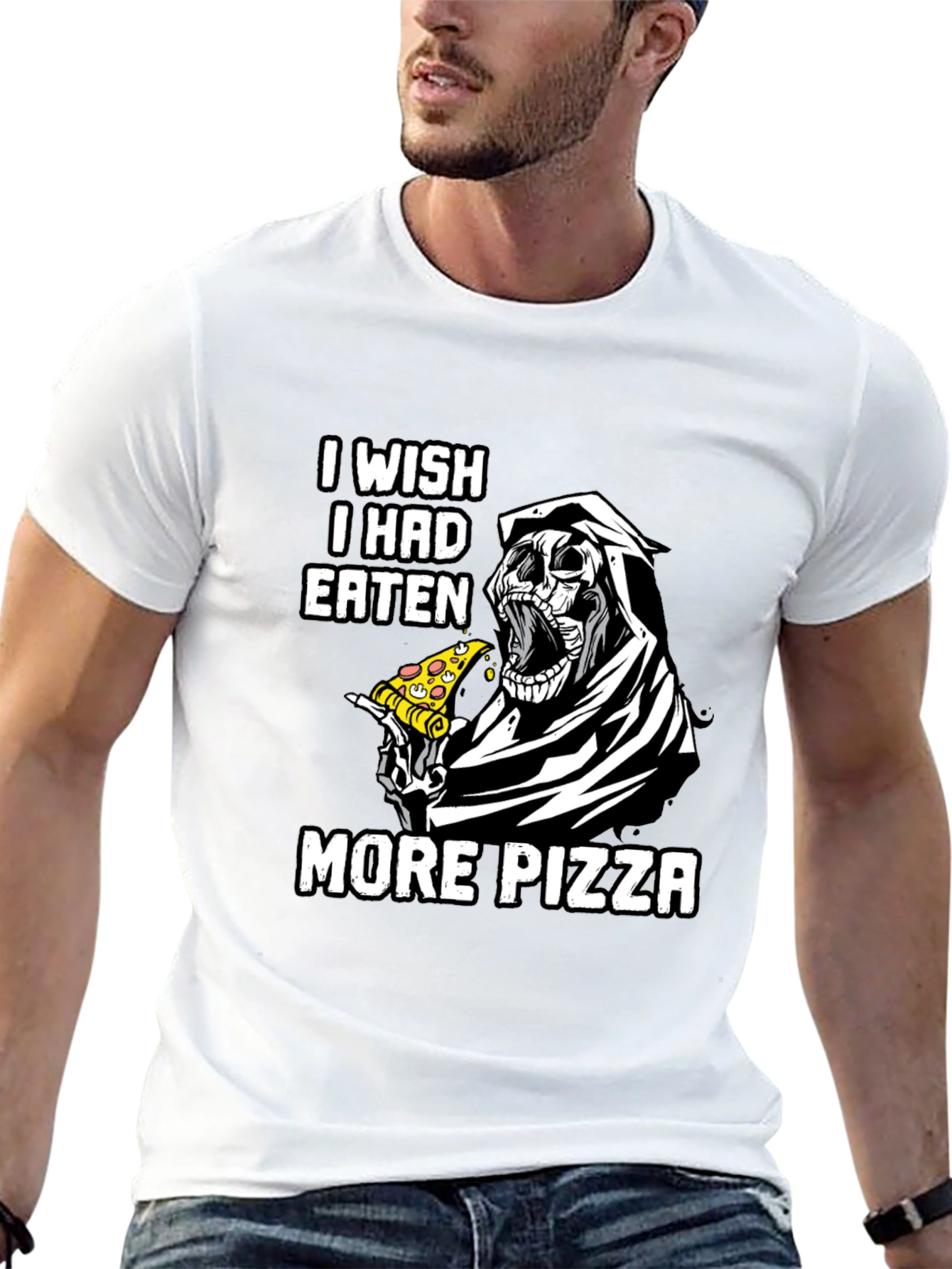 I Wish I Had Eaten More Pizza T-Shirt