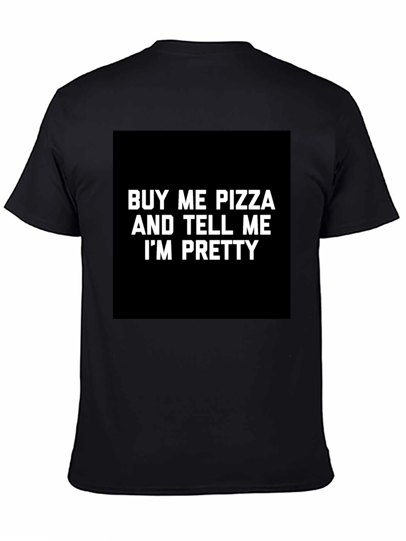 Funny Pizza & Compliment Graphic T-Shirt