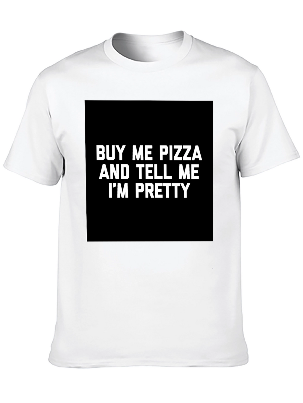 Funny Pizza & Compliment Graphic T-Shirt