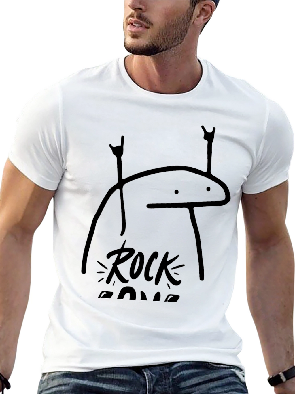 Rock Zone Graphic T-Shirt - Black