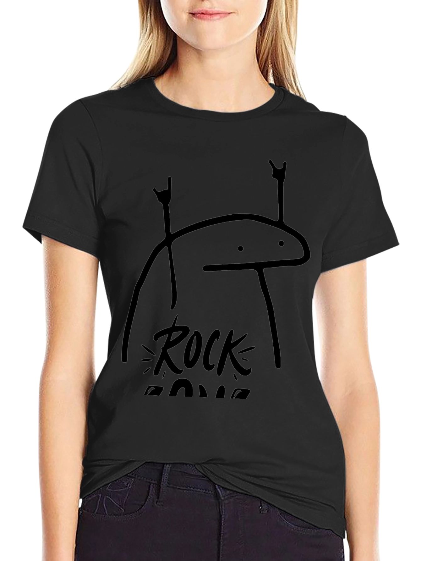 Rock Zone Graphic T-Shirt - Black