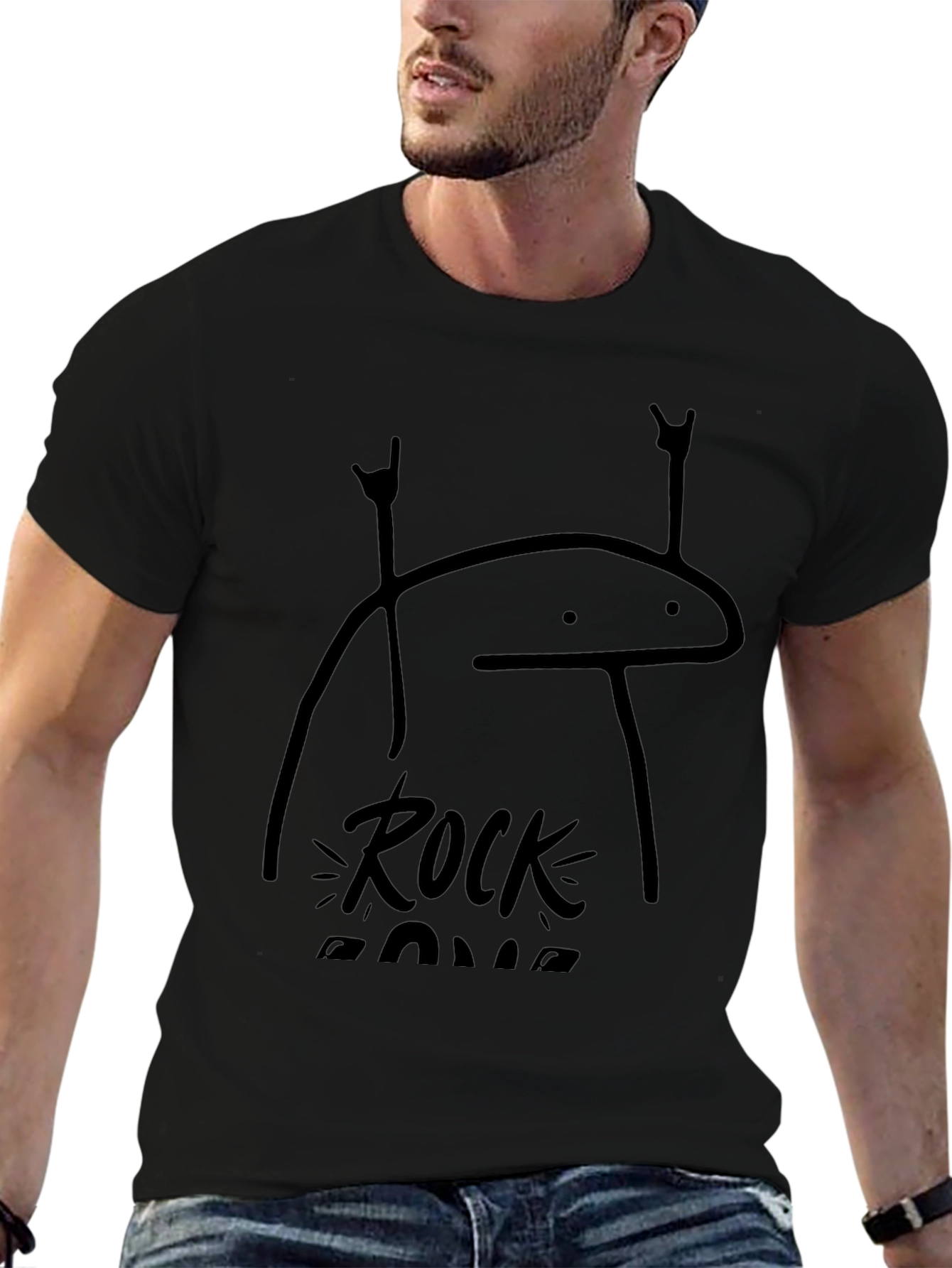 Rock Zone Graphic T-Shirt - Black