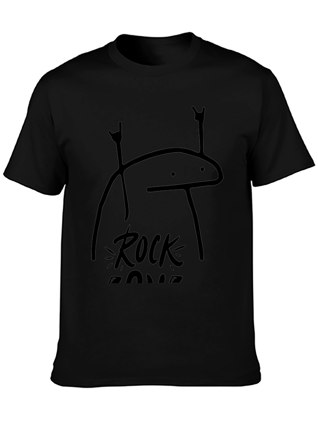 Rock Zone Graphic T-Shirt - Black