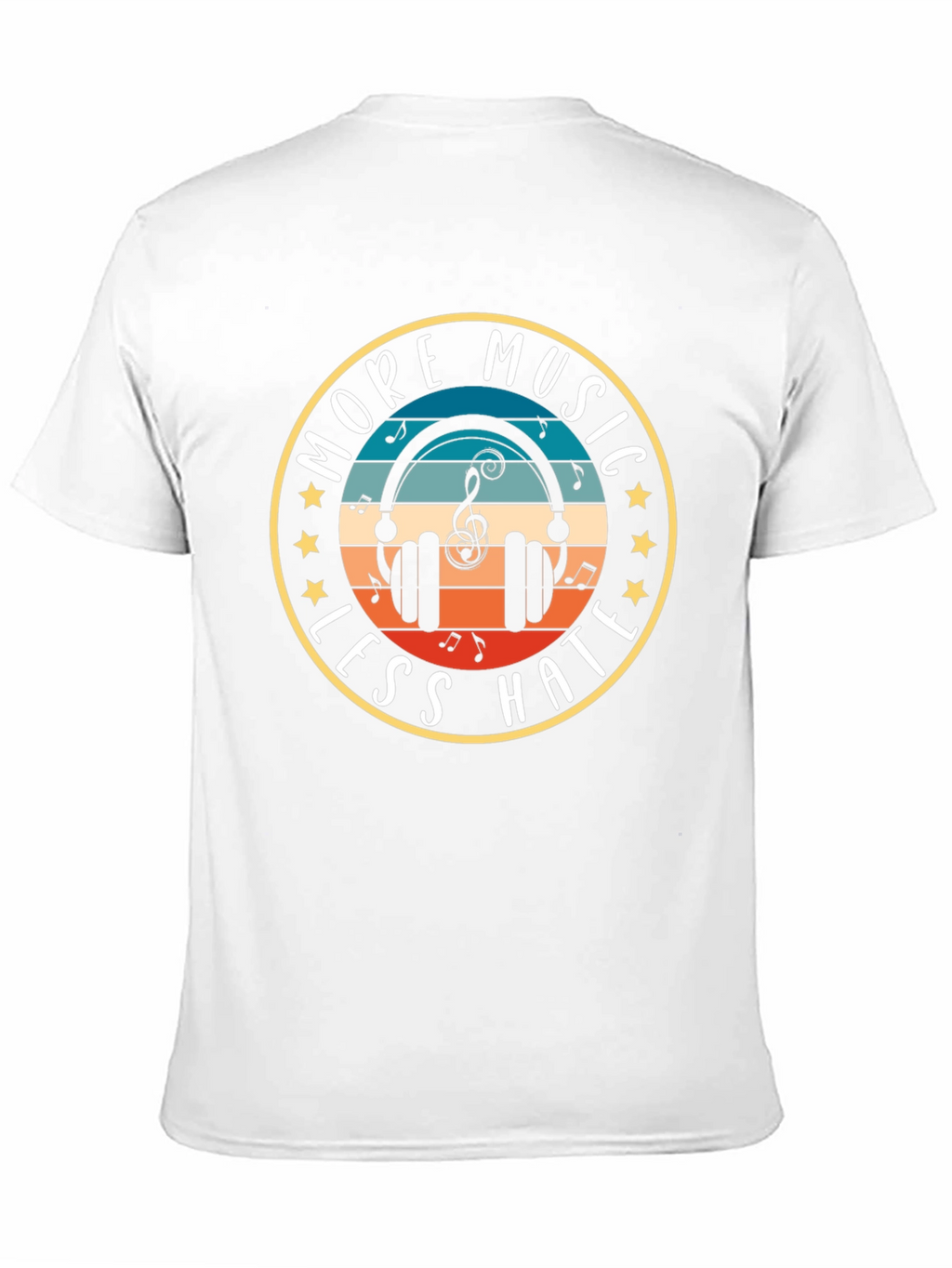 More Music Less Hate T-Shirt