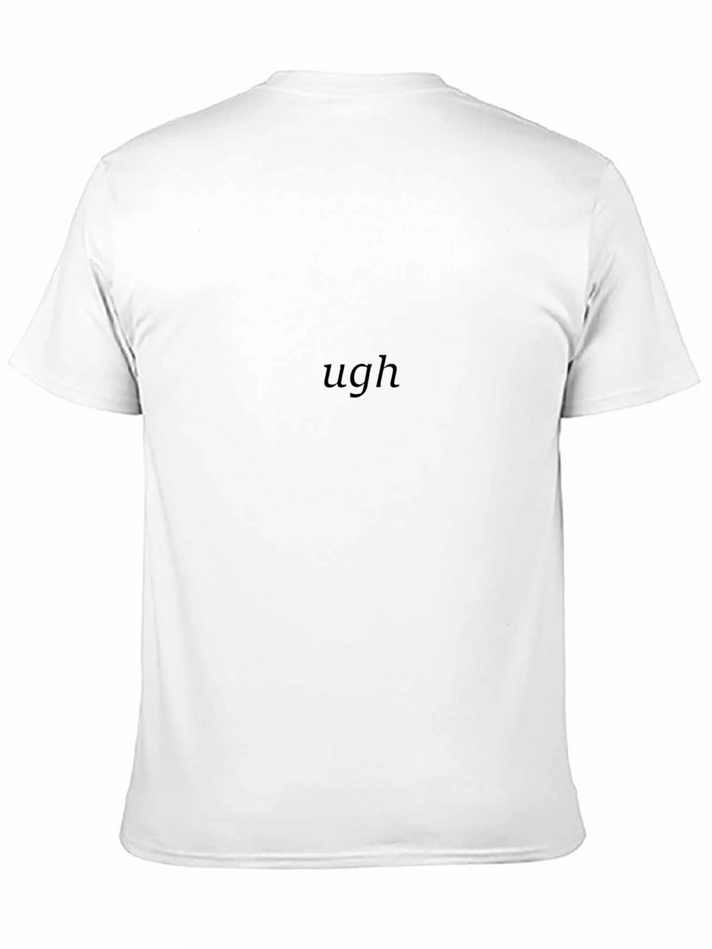 Ugh Graphic Black T-Shirt - Casual Wear